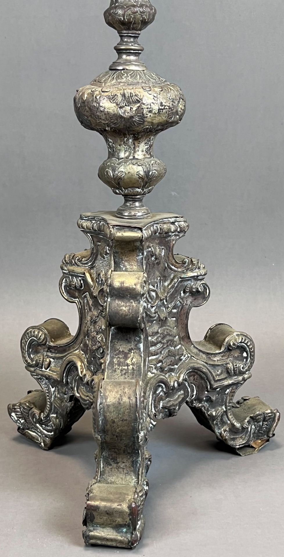 Großes Standkreuz. Altarkreuz. Um 1700. Frankreich. - Bild 4 aus 16