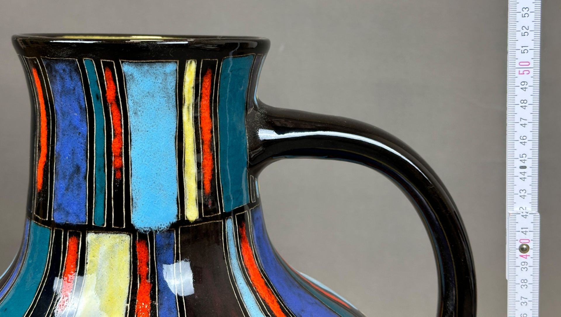 Luc KLOPFER (1924 - 1977). Vase jug. For Johann Lipp. 1960s. Vintage. - Image 10 of 10