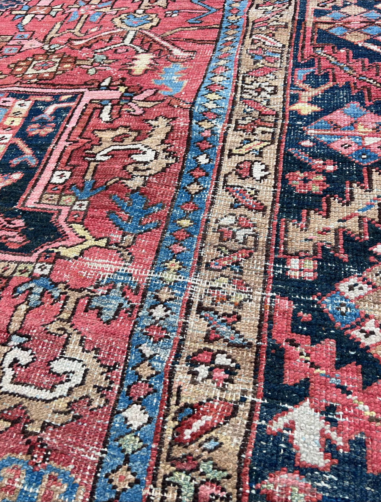 Heriz. Oriental carpet. Around 1900. - Image 13 of 17