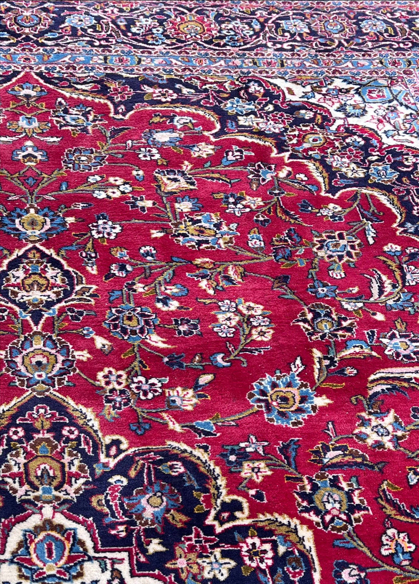 Large Keshan. Oriental carpet. Circa 1950. - Image 13 of 17