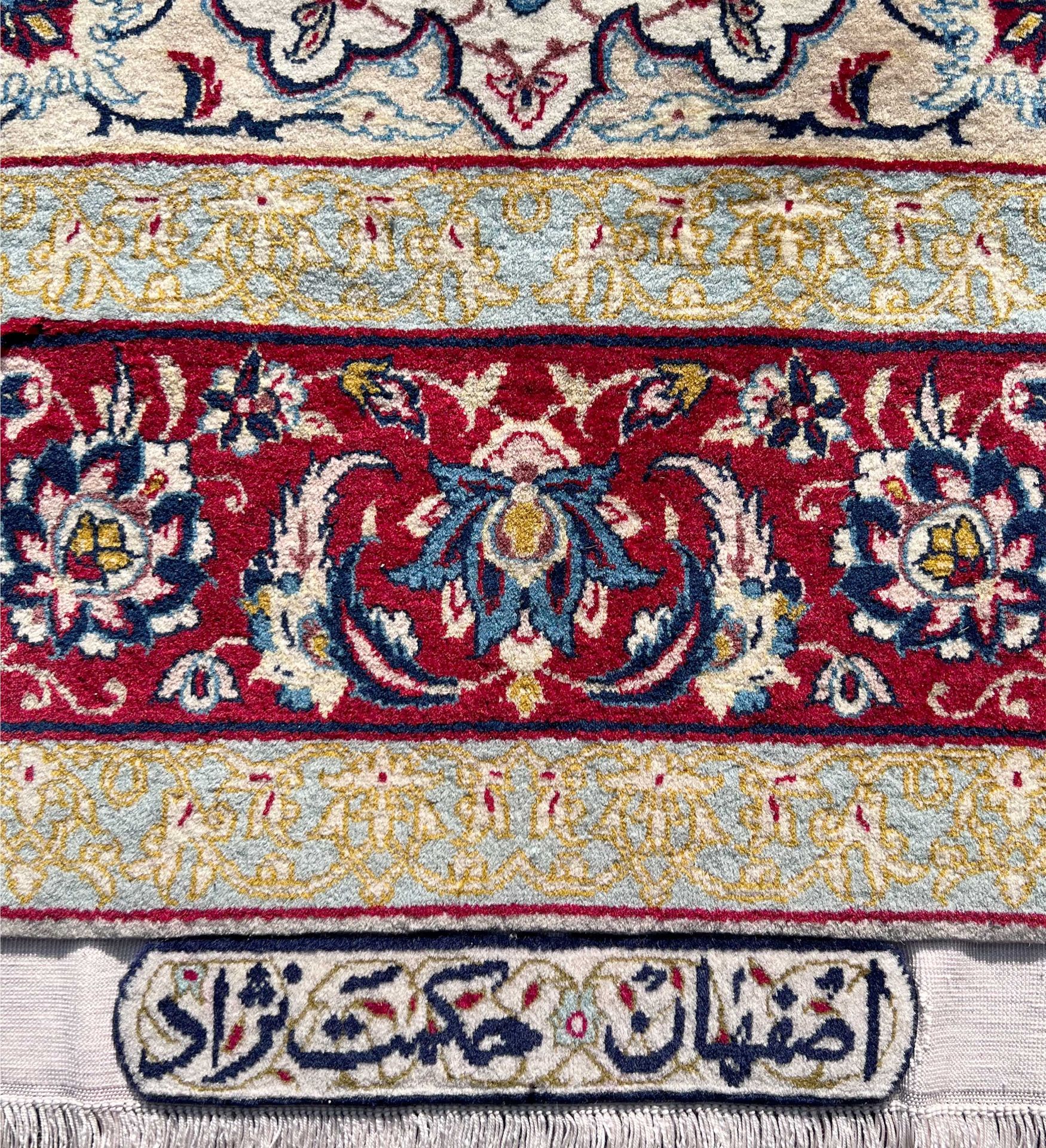 Isfahan. Orientteppich. Signiert. Um 1940. - Bild 5 aus 10
