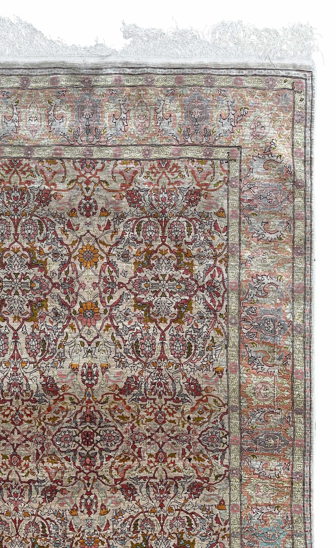 Hereke. Silk. Turkey. Circa 1960. - Image 2 of 11