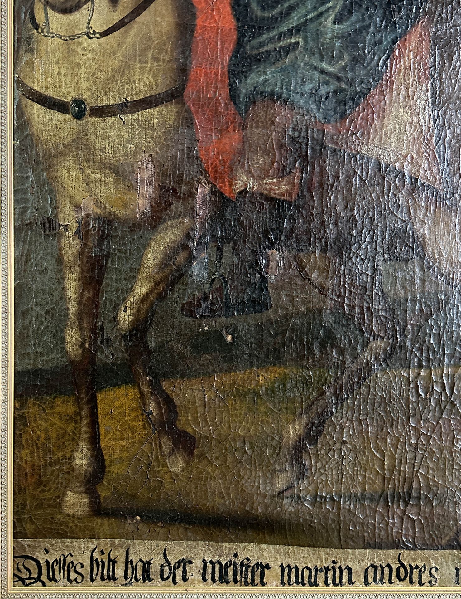 UNSIGNIERT (XVII). Heiliger Sankt Martin. Um 1700. - Bild 5 aus 19