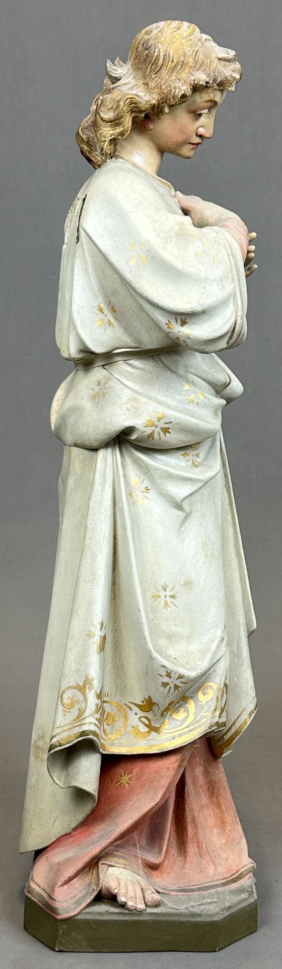 Figure of a saint. Nazarene. 19th century. Germany. - Image 4 of 10