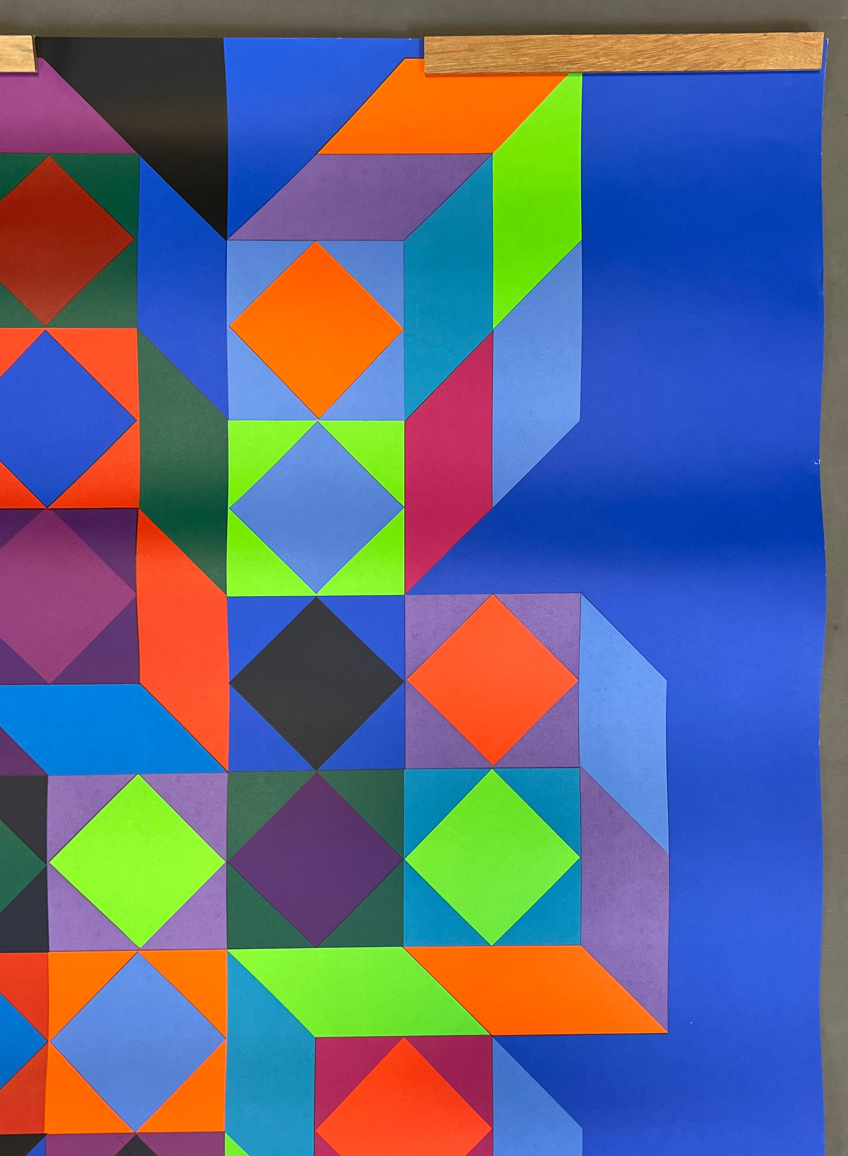 Victor VASARELY (1906 - 1997). Poster for the 1972 Munich Olympics. - Image 4 of 12