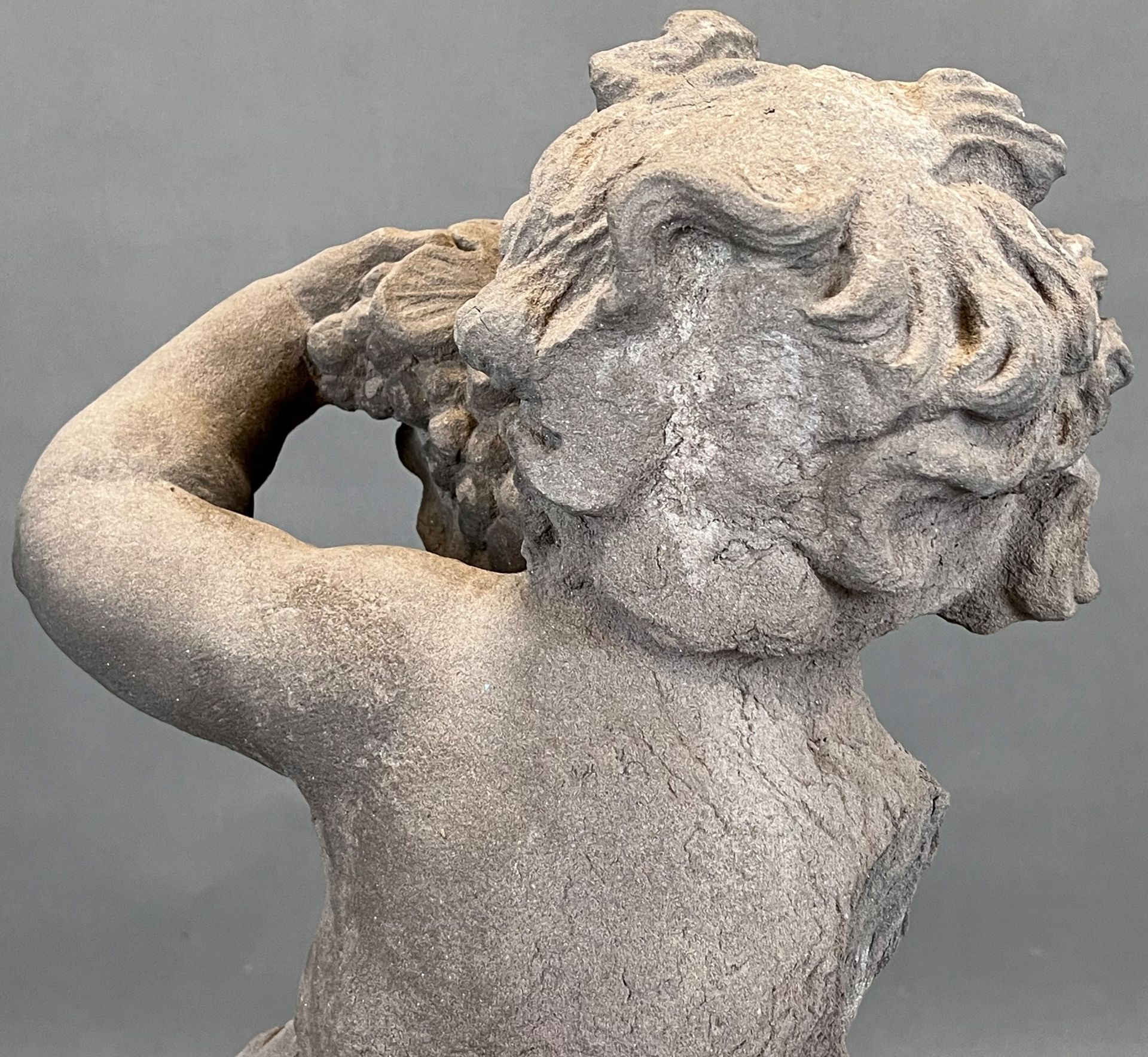 Ferdinand DIETZ (1708 - 1777). Sculpture. Bacchus with grapes. - Image 9 of 15