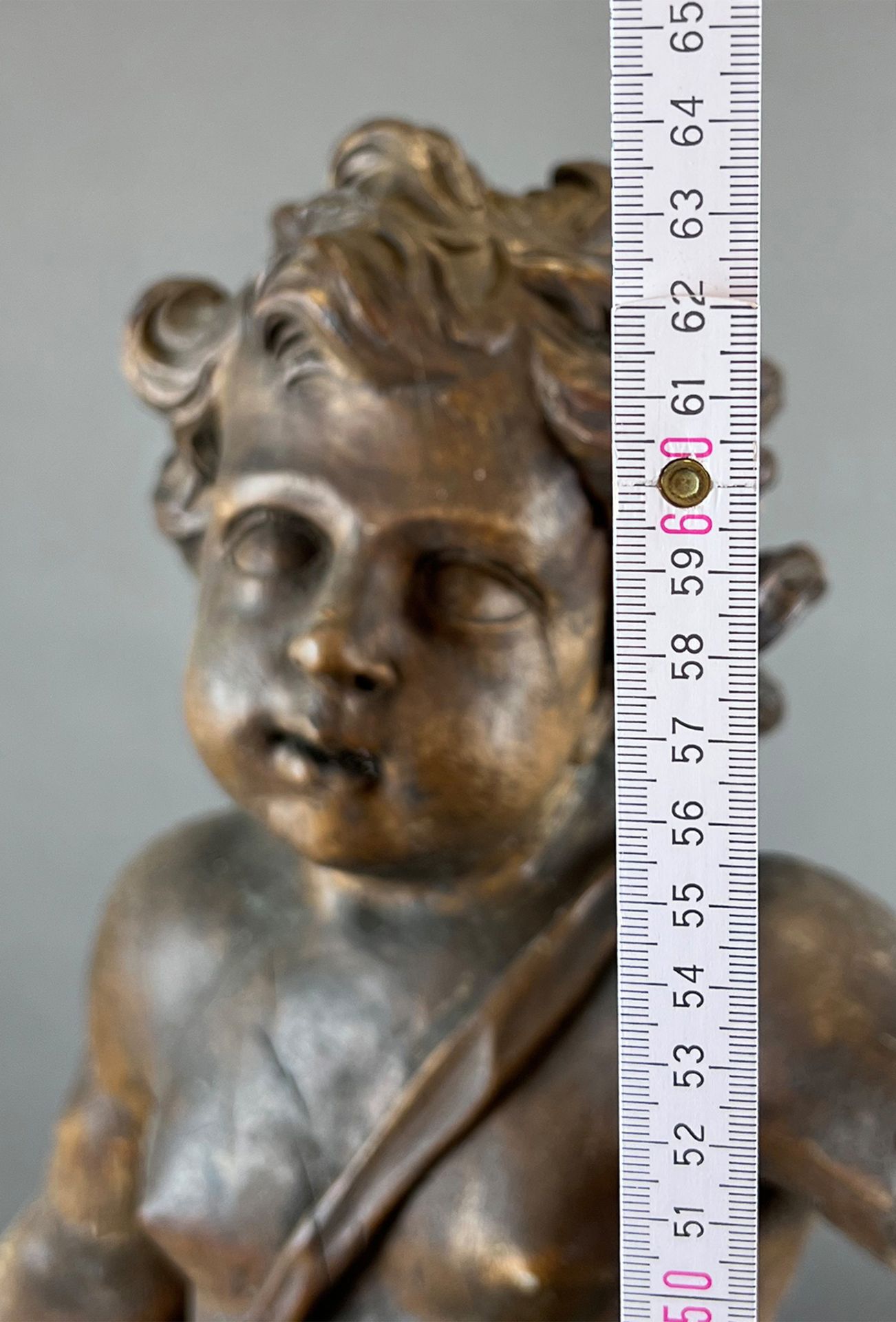 Baroque wooden putto. Early 18th century. Franconia. - Image 17 of 18