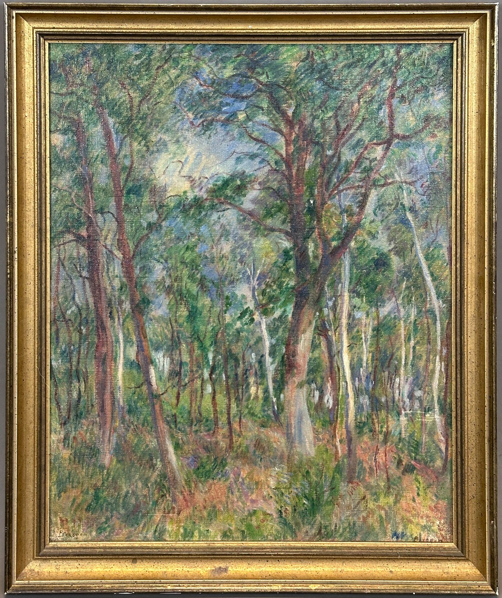 August BRESGEN (1888 - 1987). Bäume im Wald. - Bild 2 aus 12