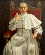 Oswald VÖLKEL (1873 - 1952). Papst Pius XII. Datiert 1939.