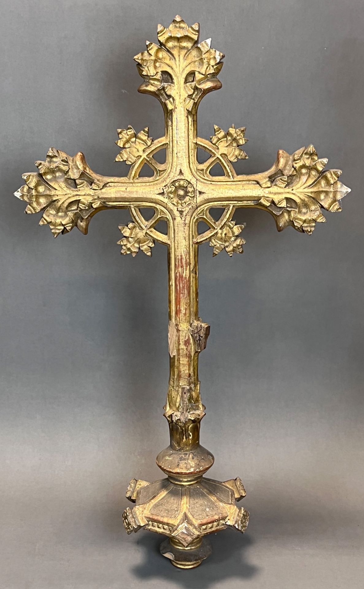 Processional cross. 17th century. Italy. - Image 6 of 14