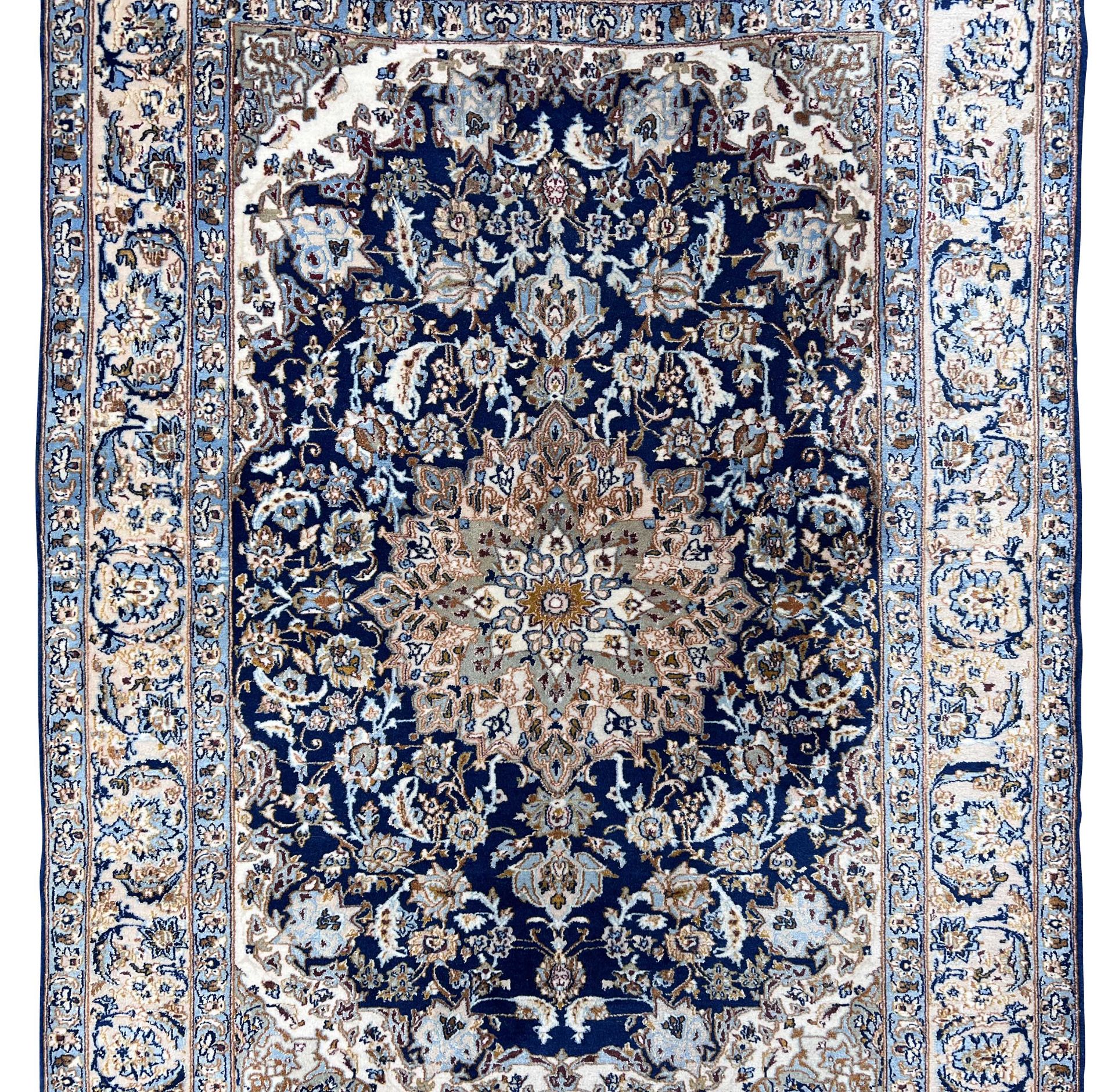 Isfahan. Oriental carpet. Circa 1980. - Image 3 of 9