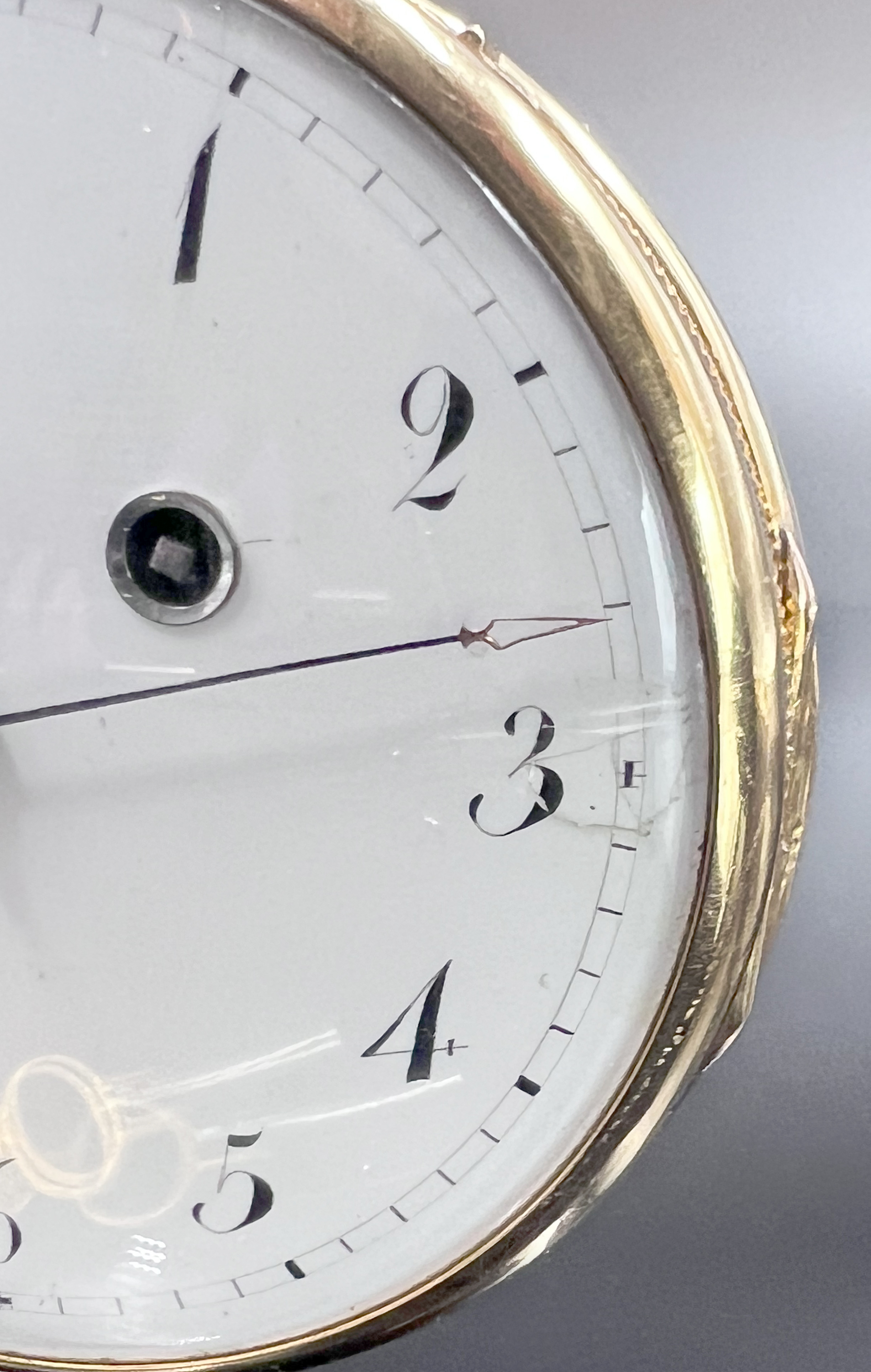 GEBRÜDER KINZIG Neuwied. 750 yellow gold. Important German verge pocket watch. Circa 1800. - Image 3 of 13