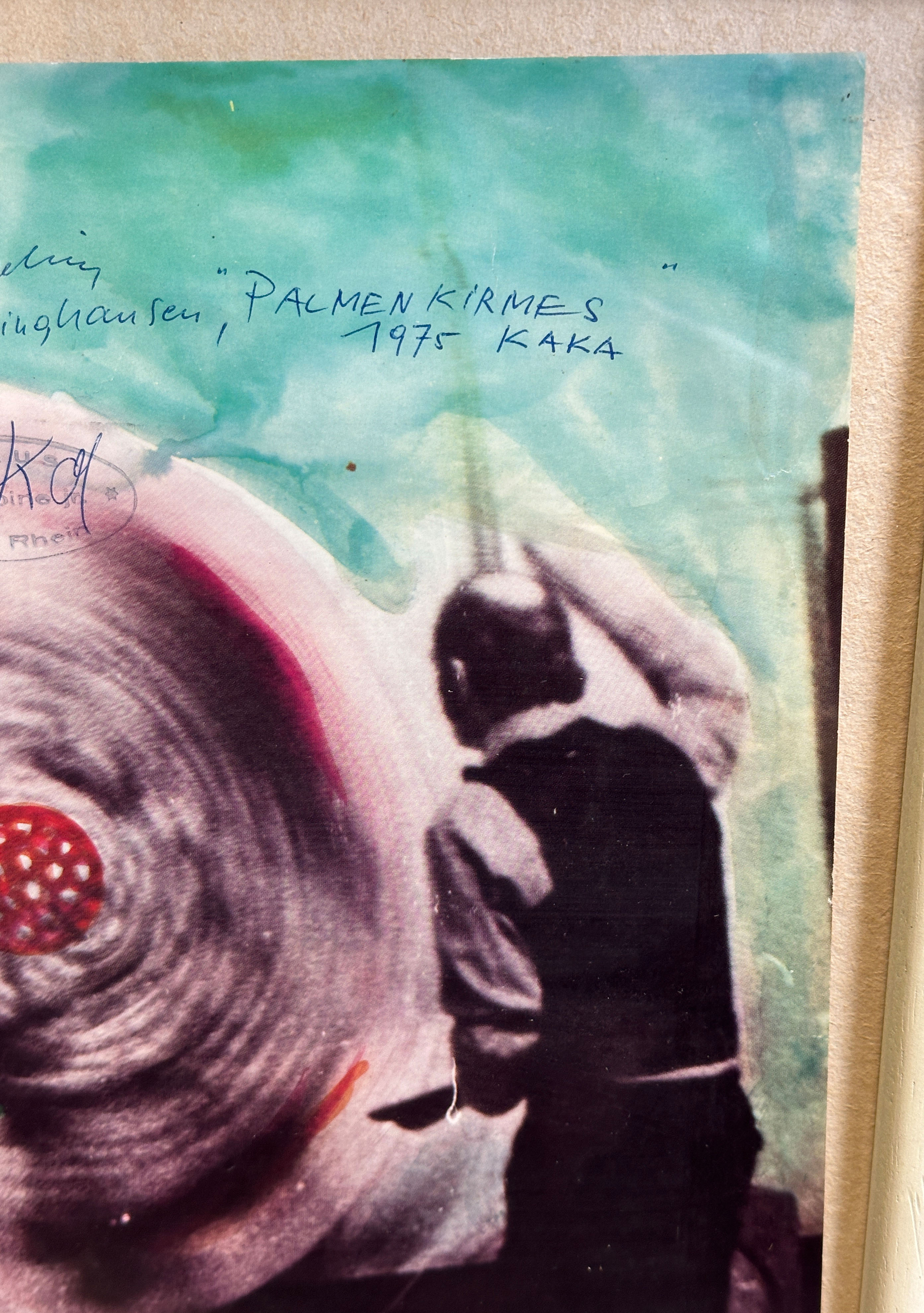 Sigmar POLKE (1941 - 2020). Poster. "Knife thrower". 1975. - Image 4 of 8