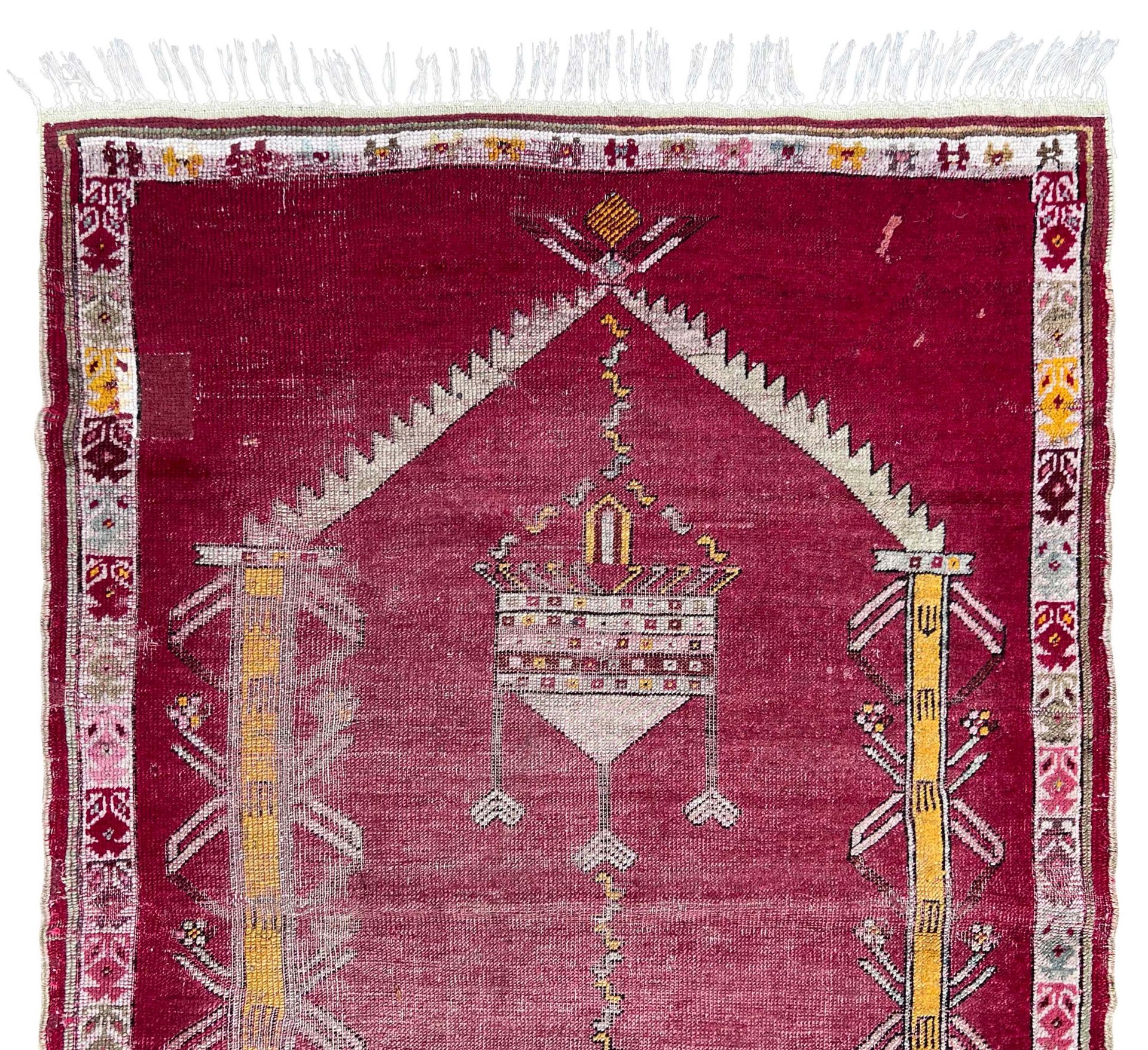 Two Anatolian village rugs. Circa 1910. - Image 4 of 18