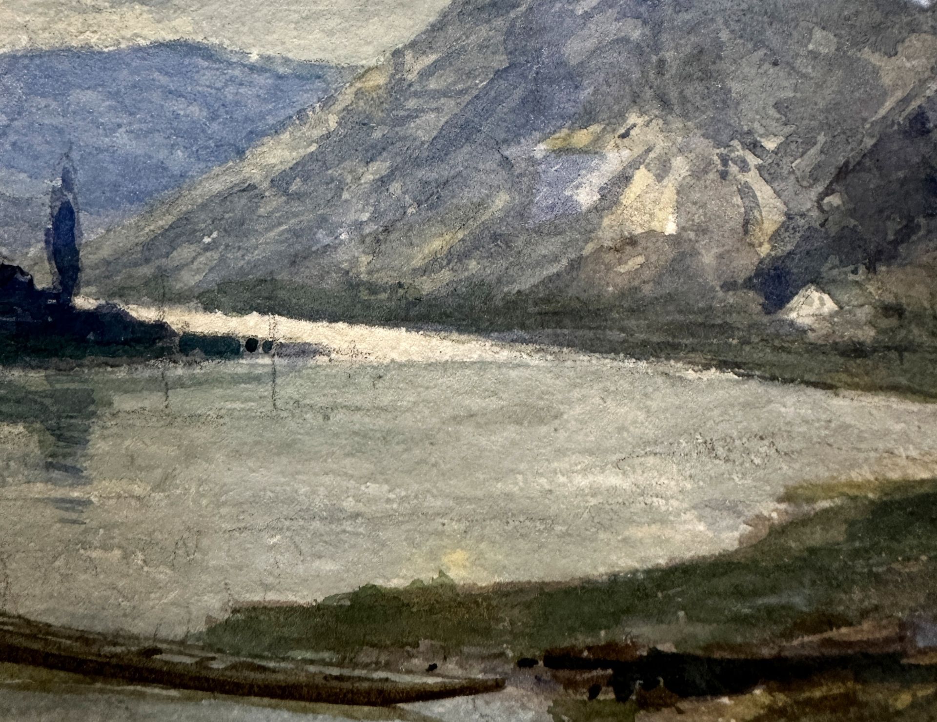 Jean GROTHE (1865 - 1924). "View of Moselkern". - Image 9 of 11