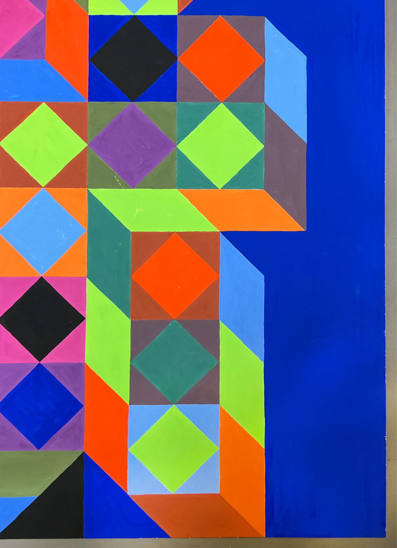 Victor VASARELY (1906 - 1997) zugeschrieben. "Composition". 1972. - Bild 6 aus 13