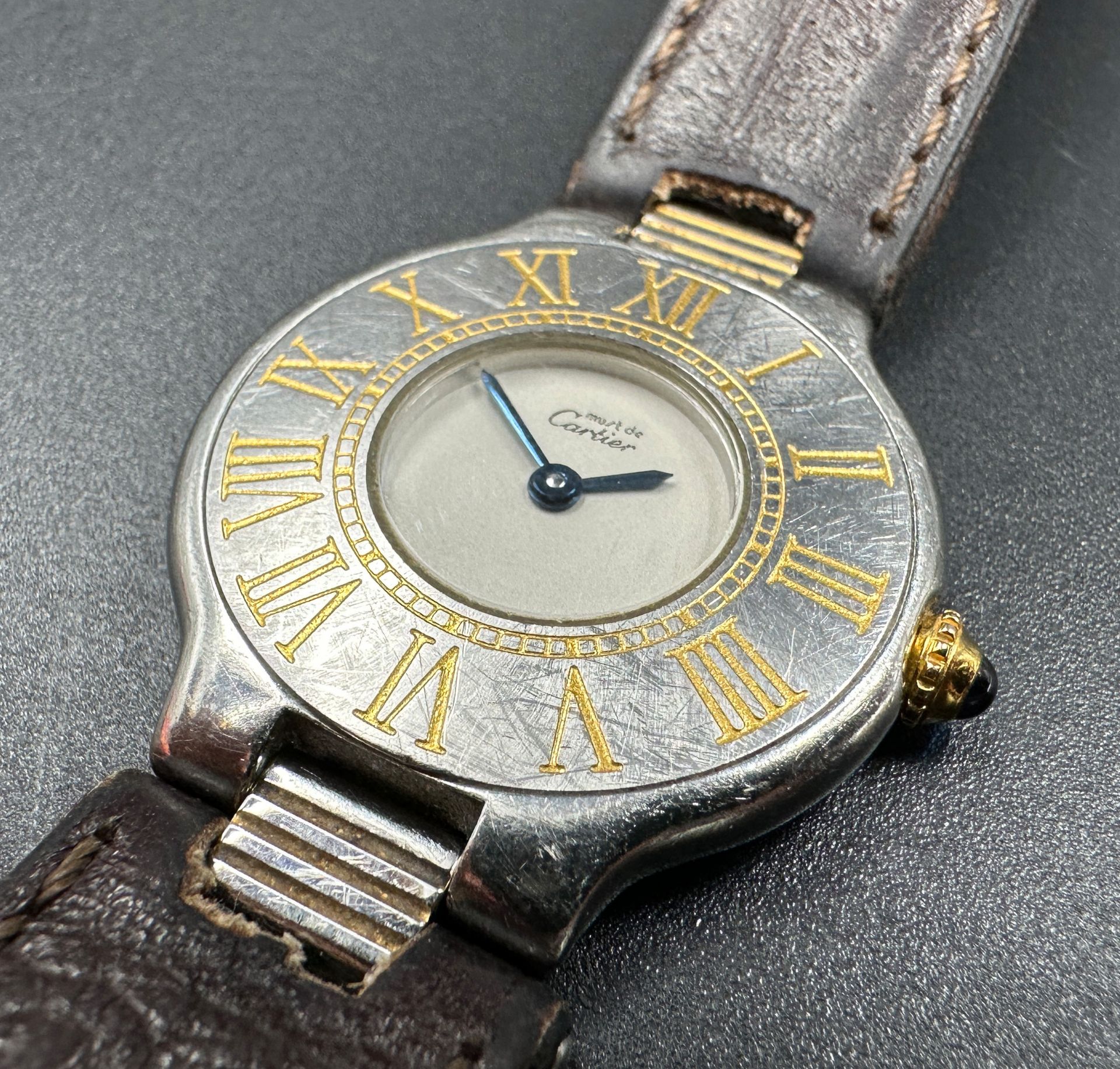 CARTIER Must de Cartier 21. ladies' wristwatch. Quartz. Paris. - Image 9 of 9