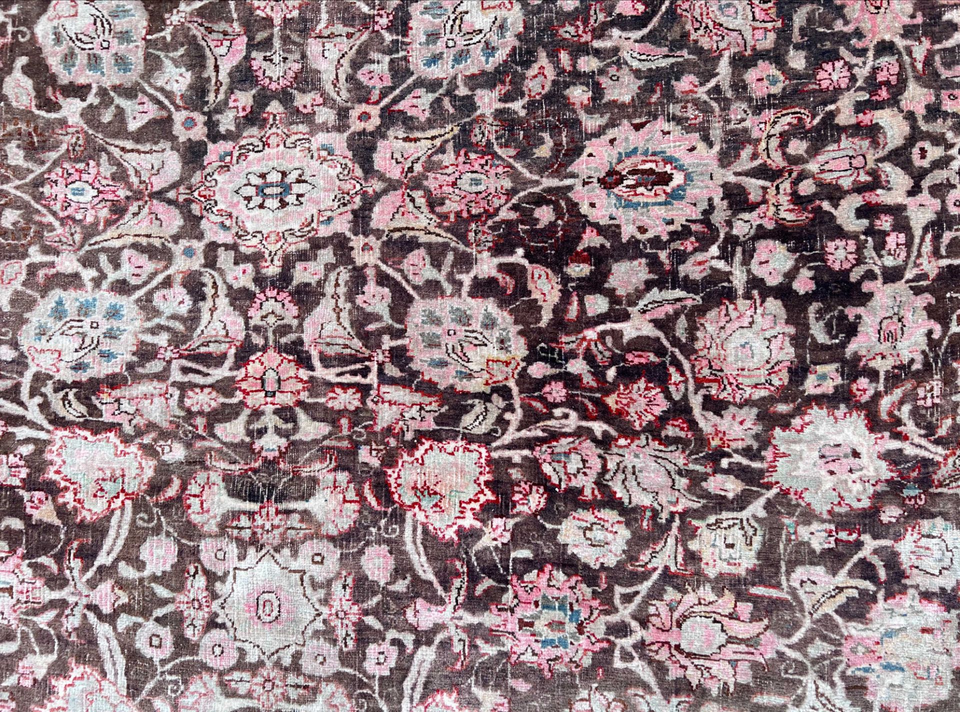 Decorative rug. Antique. Around 1900. - Image 13 of 19