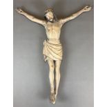 Wooden figure. Crucified Christ. 17th century. South Germany.