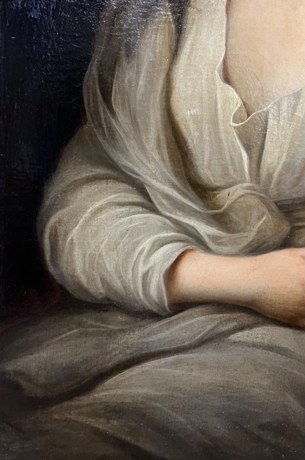 Friedrich HOLLFELDER (XIX - XX). Portrait einer Dame als Vestalin. - Bild 5 aus 18