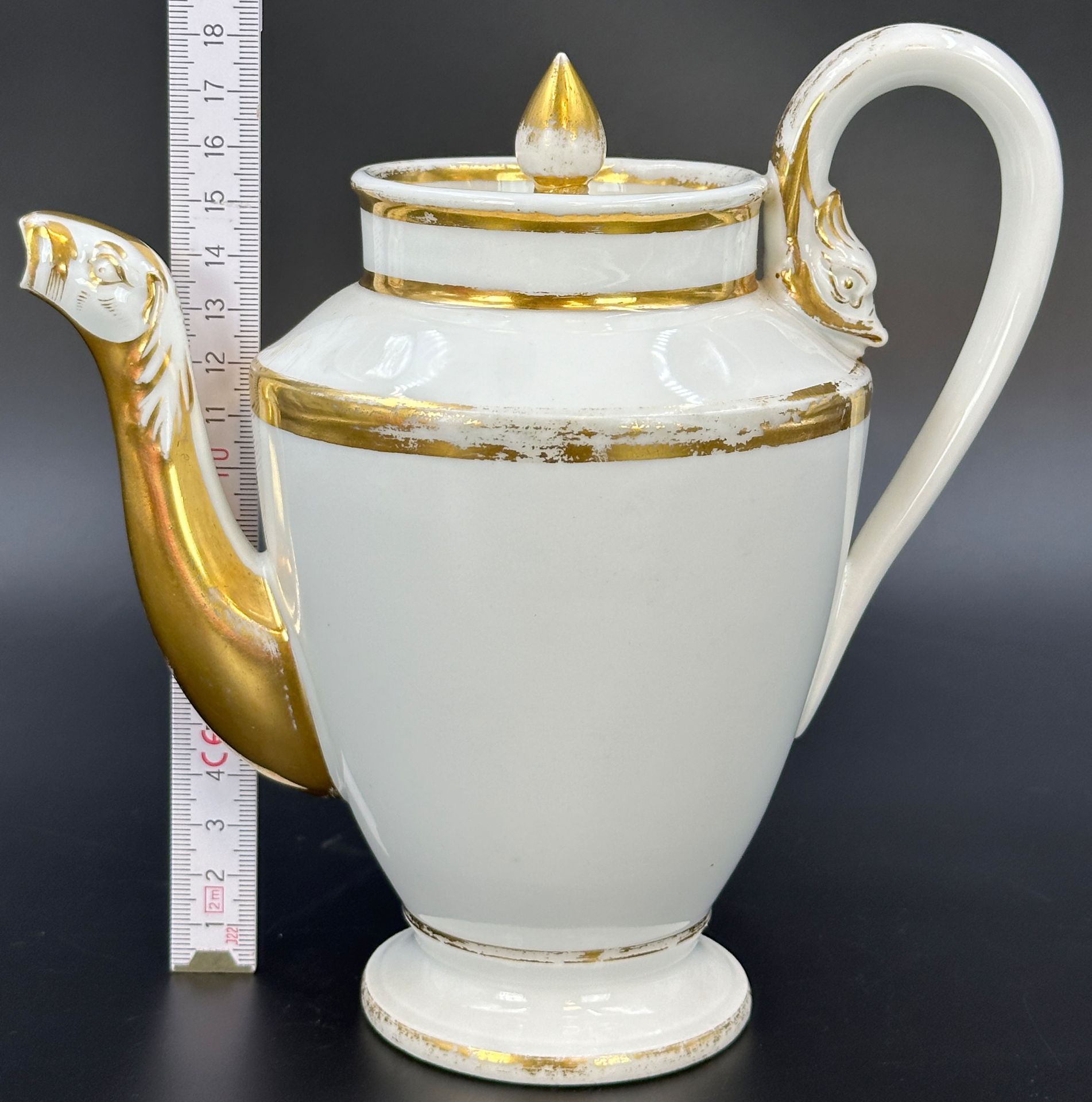 Coffee pot. MEISSEN. 1st choice. - Image 10 of 10