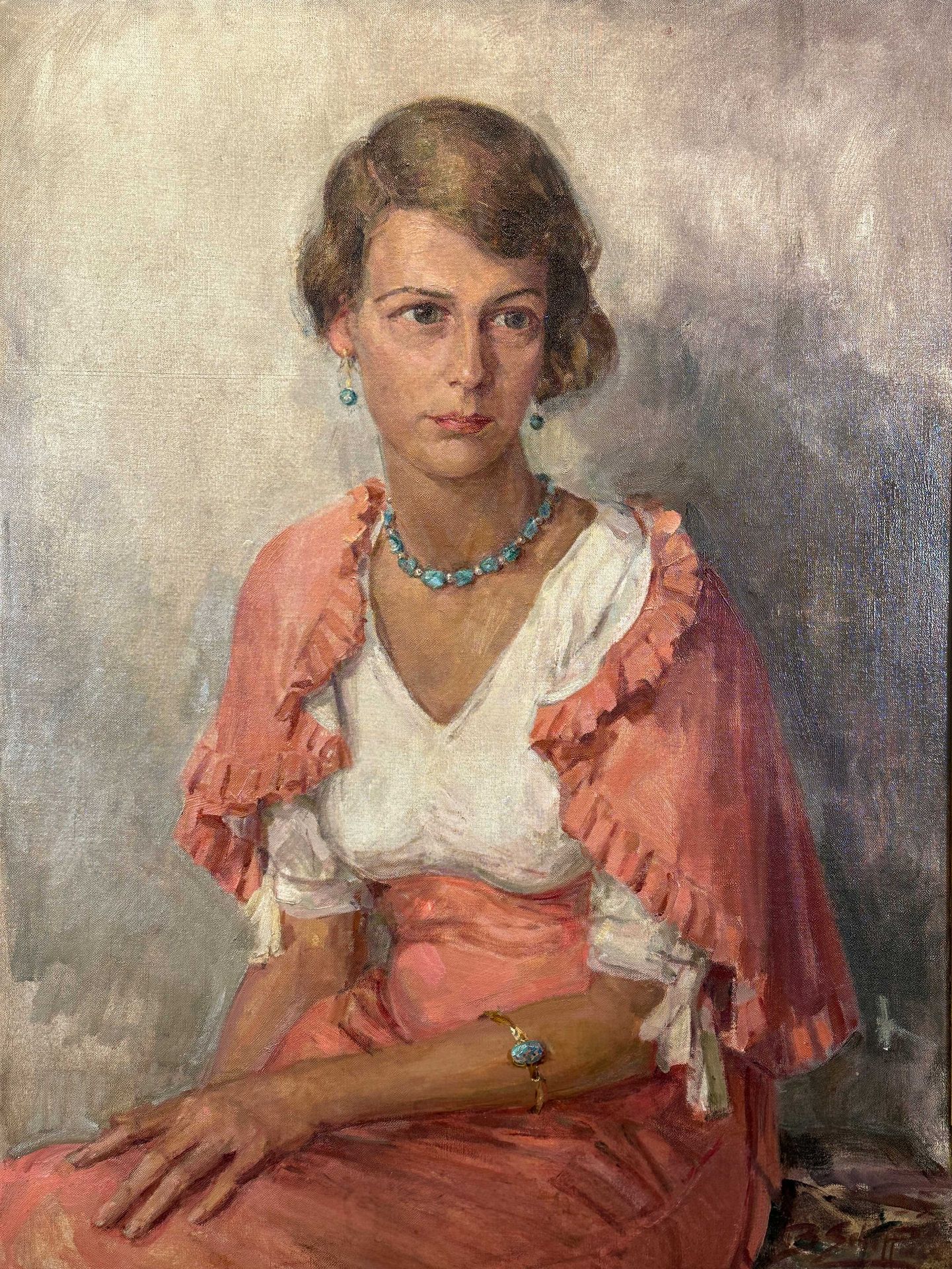 Bernhard SCHIFFMANN (1884 - 1945). Frauenportrait.