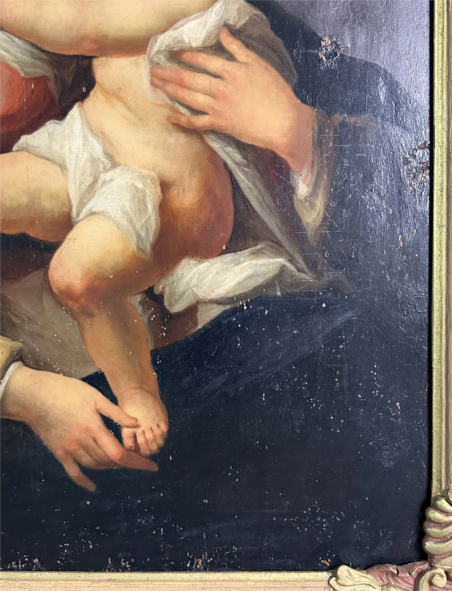 UNSIGNED (XIX). Madonna with Child Jesus. - Image 6 of 15