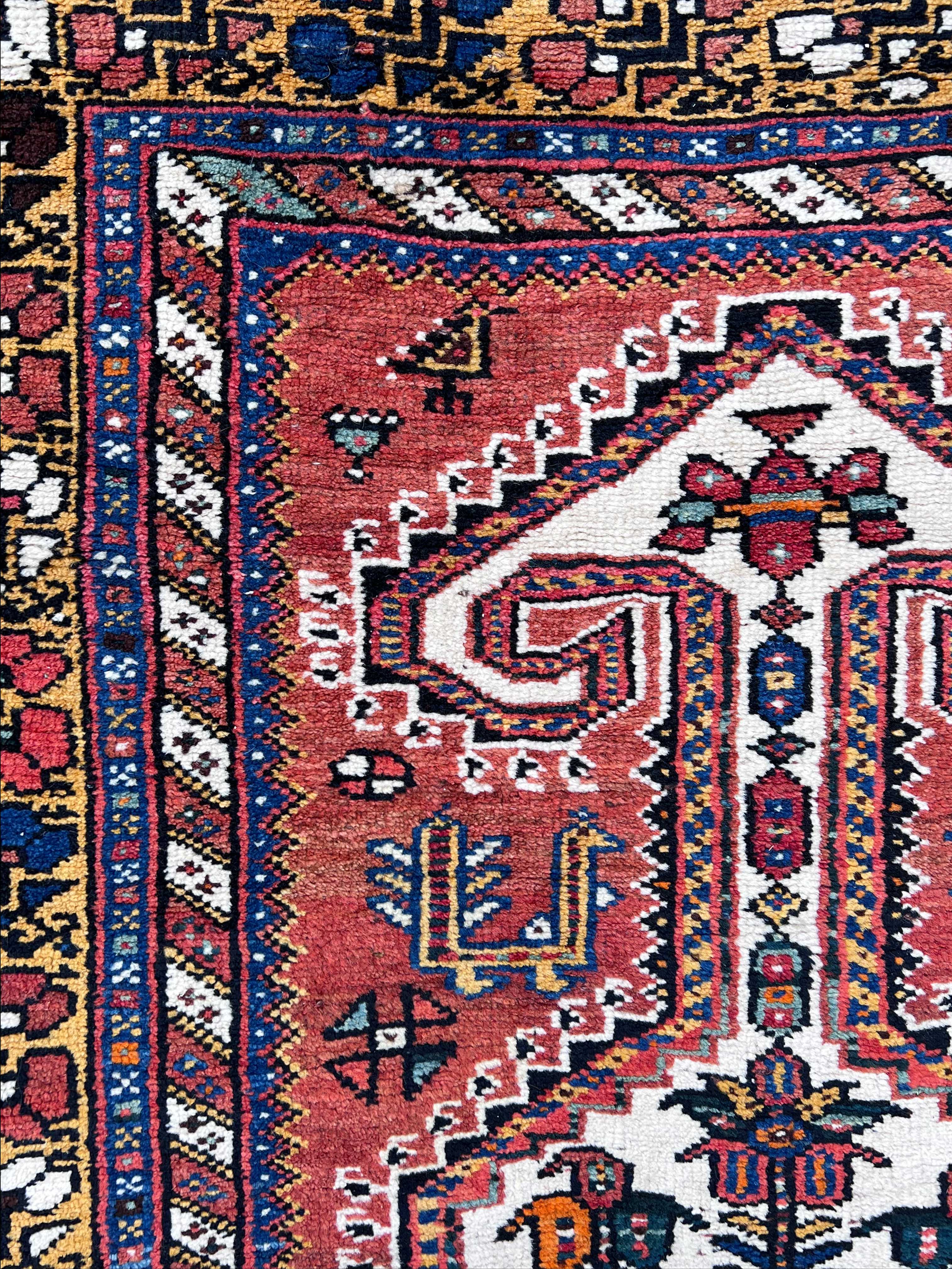 Nasrabath runner. Oriental carpet. Circa 1960. - Image 5 of 9