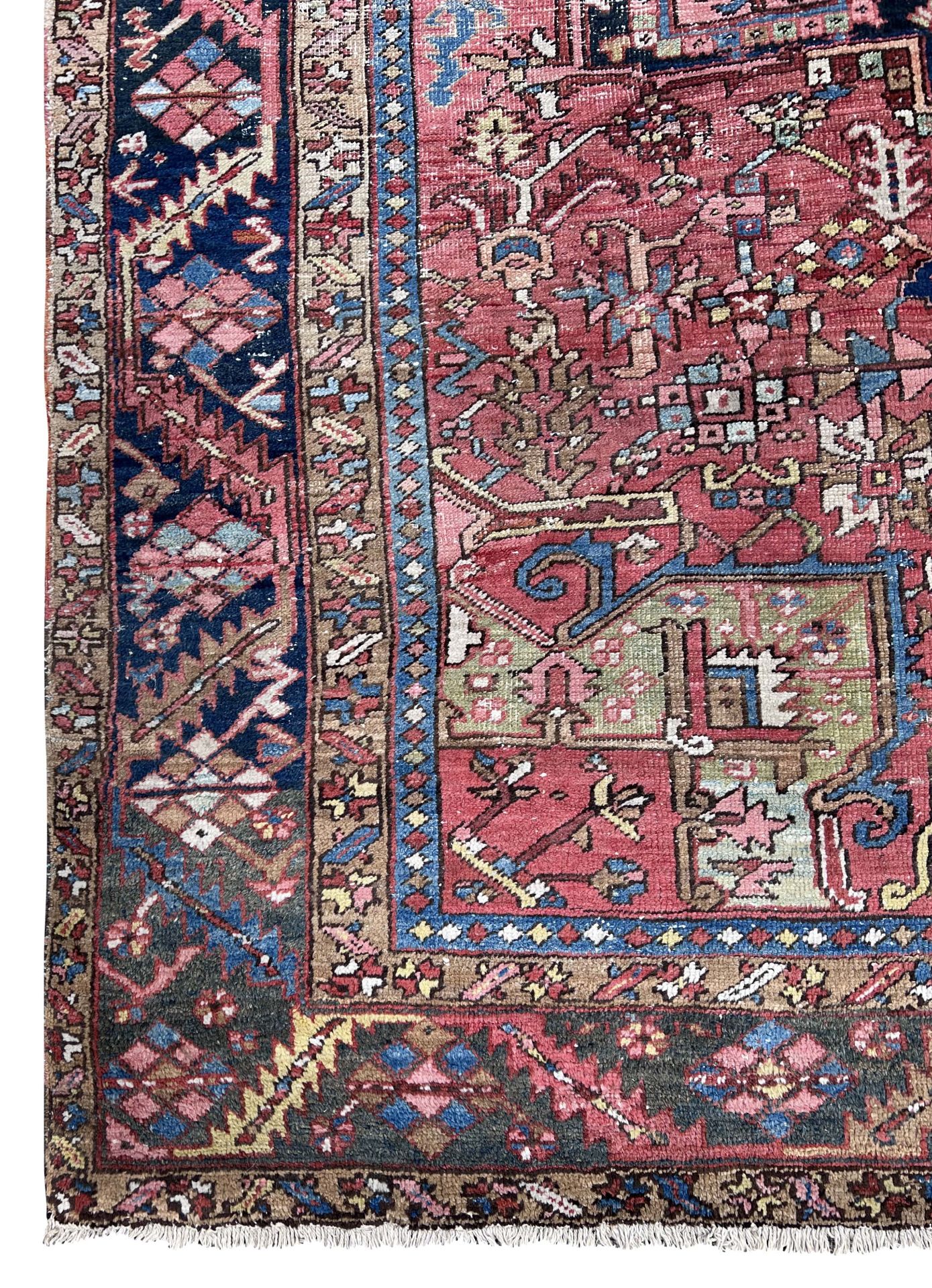 Heriz. Oriental carpet. Around 1900. - Image 8 of 17