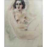 Paul DAXHELET (1905 - 1993). Female nude.