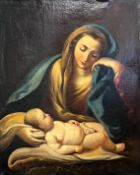 UNSIGNIERT (XIX). Maria und das Jesuskind.