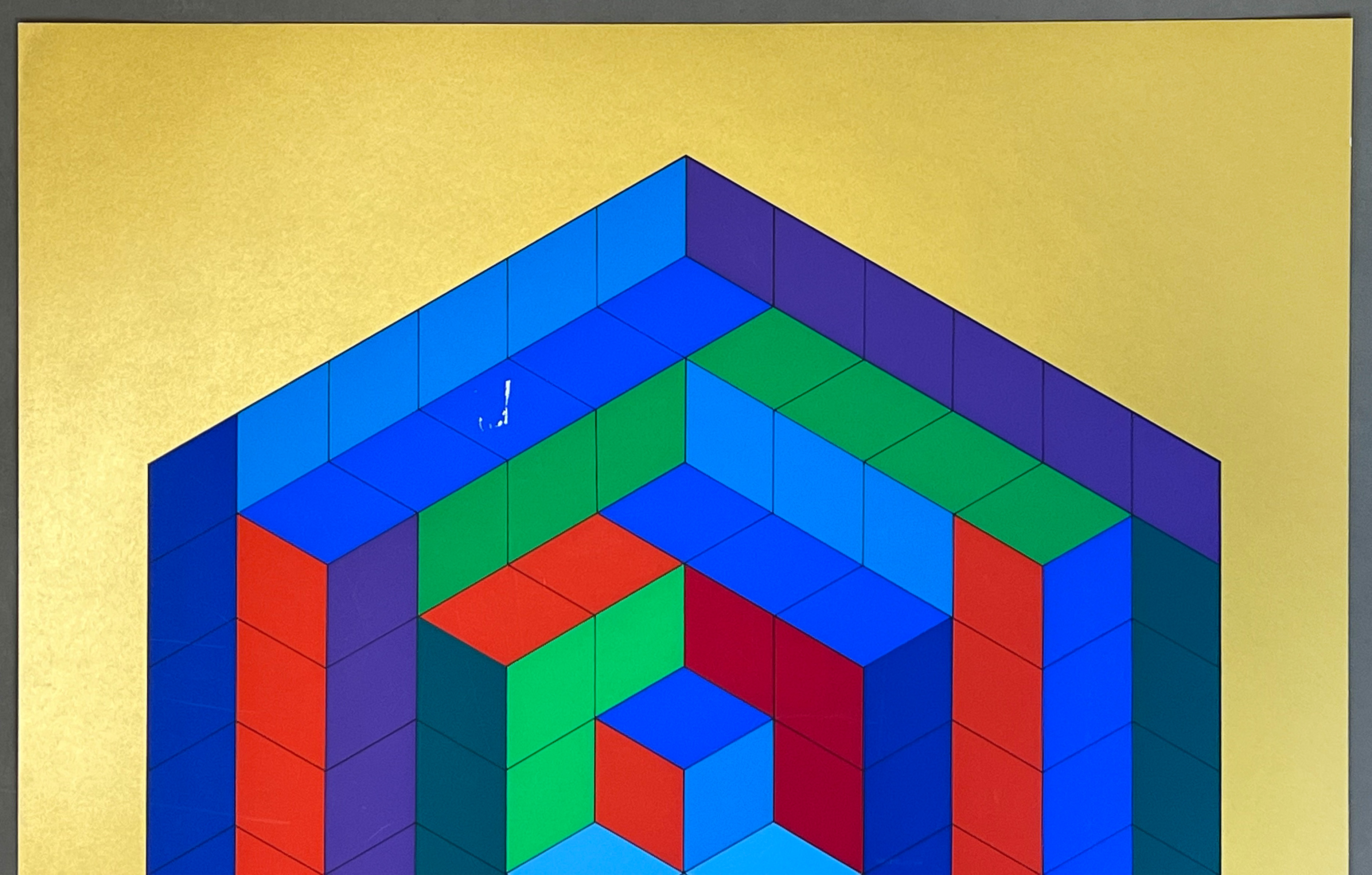 Victor VASARELY (1906 - 1997). SIN-HAT-A. 1972. - Image 3 of 10