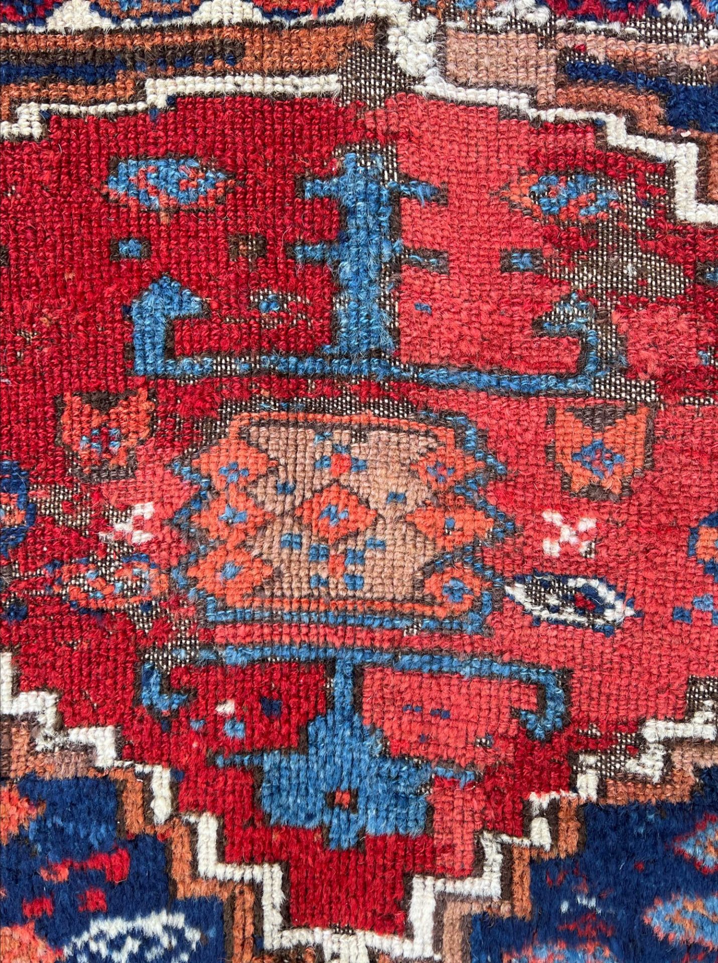 Yuruk Turkey. Oriental carpet. Over 100 years old. - Image 8 of 10