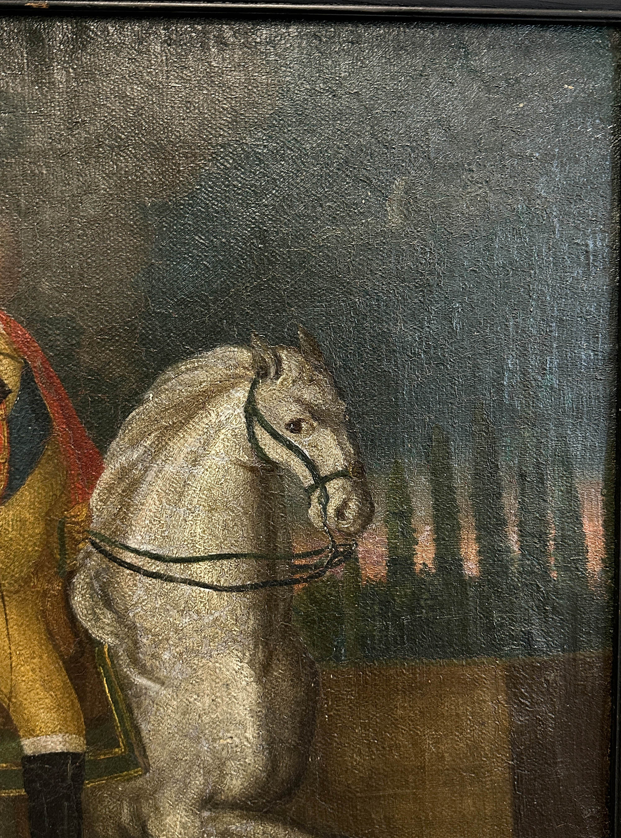 UNSIGNED (XVIII). Nobleman on horseback. 18th century. - Image 4 of 12
