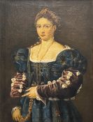 TIZIANO VECELLIO, gen. TIZIAN (1485 - 1576) Kopie nach. "La Bella".