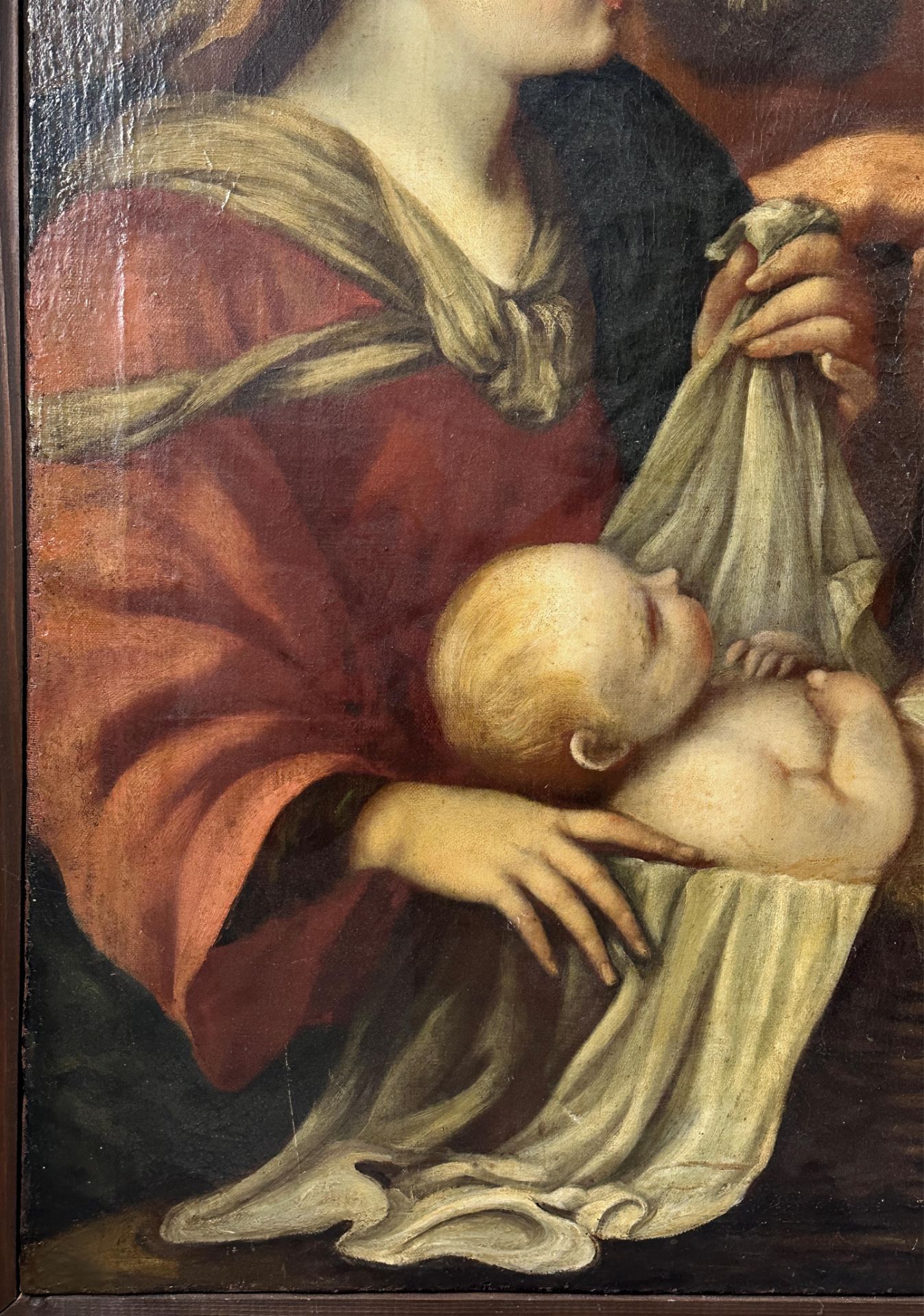 Jacopo PALMA IL GIOVANE (c.1544/48 - 1628) aus dem Umkreis. "Anbetung der Hirten". Italien. - Bild 5 aus 11