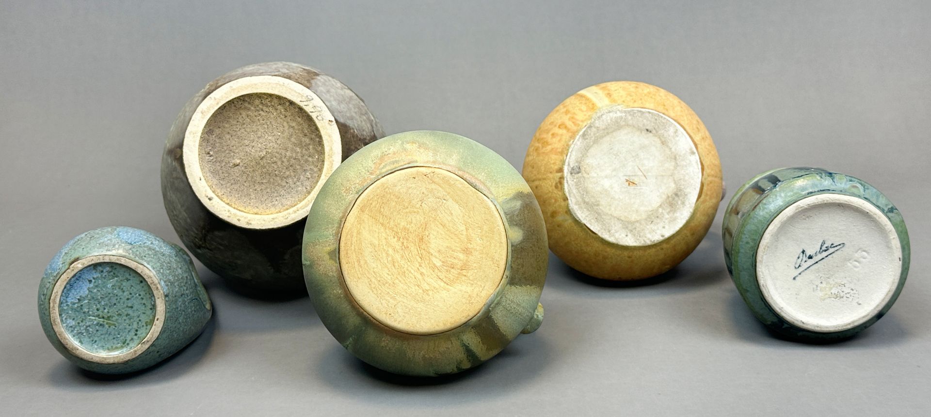 Five ceramic objects. Art Nouveau. Around 1920. - Image 7 of 8