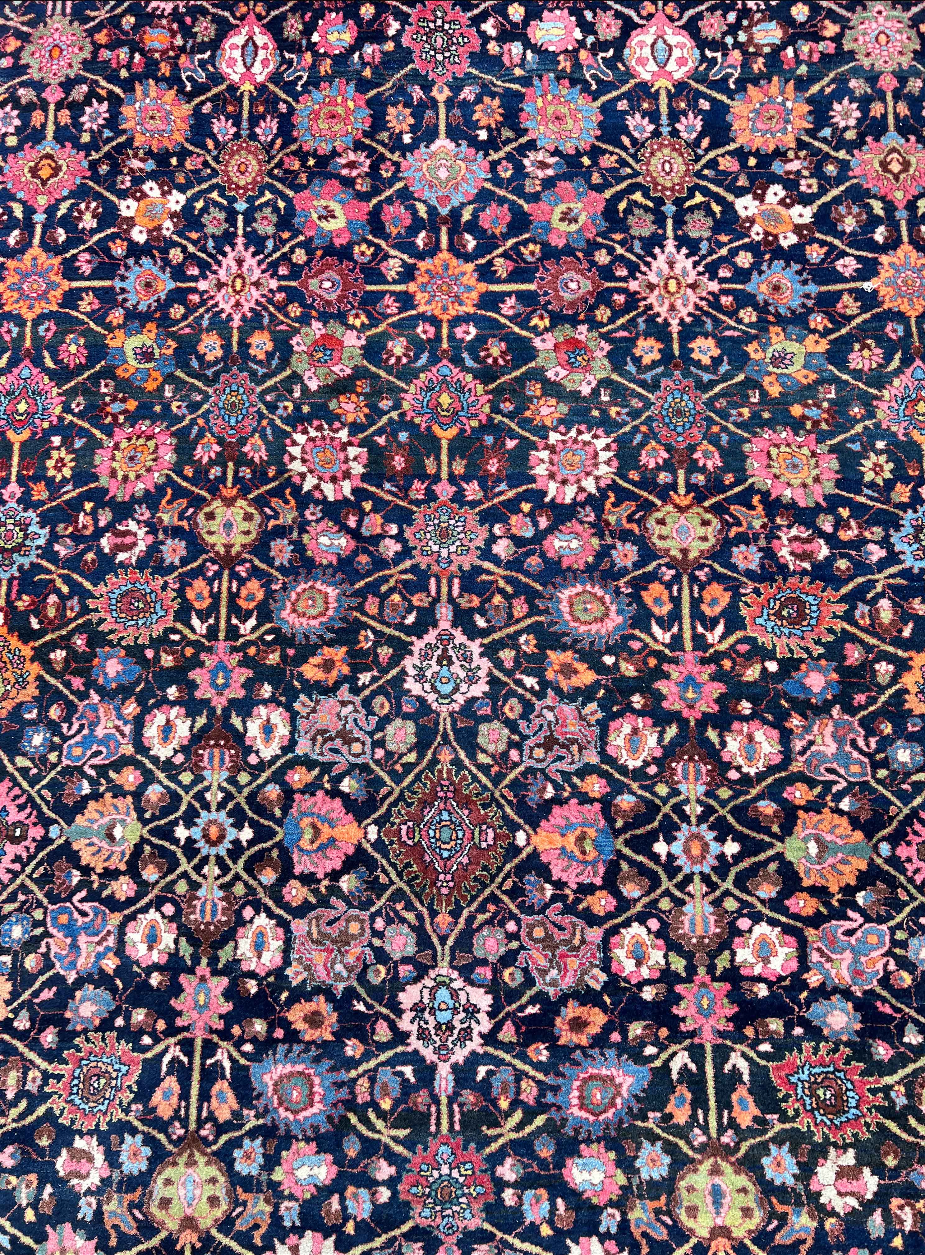 Bidjar. Palace carpet. Circa 1930. - Image 6 of 18