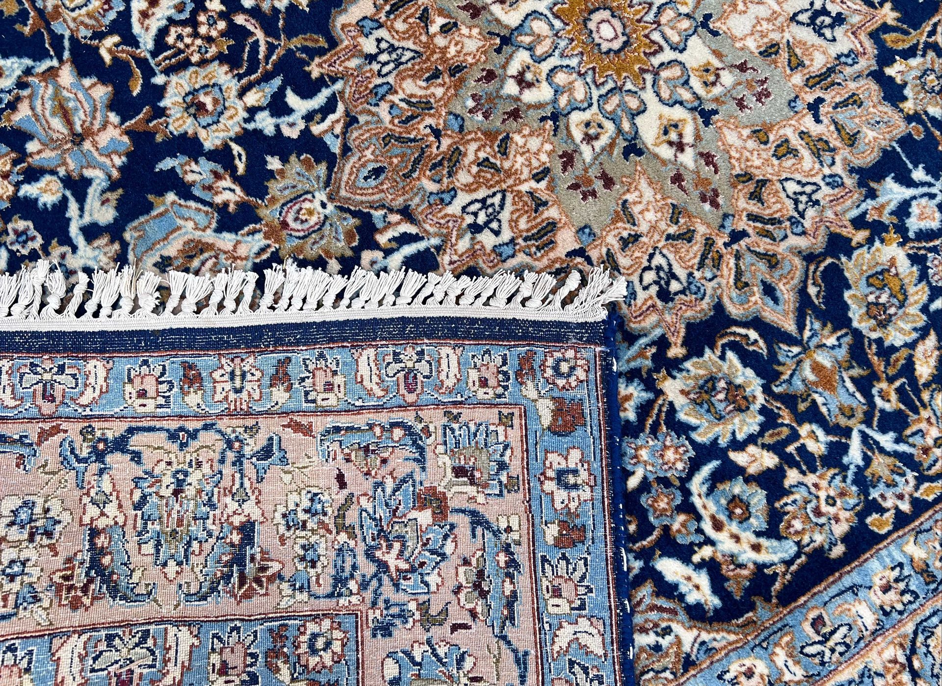 Isfahan. Oriental carpet. Circa 1980. - Image 8 of 9