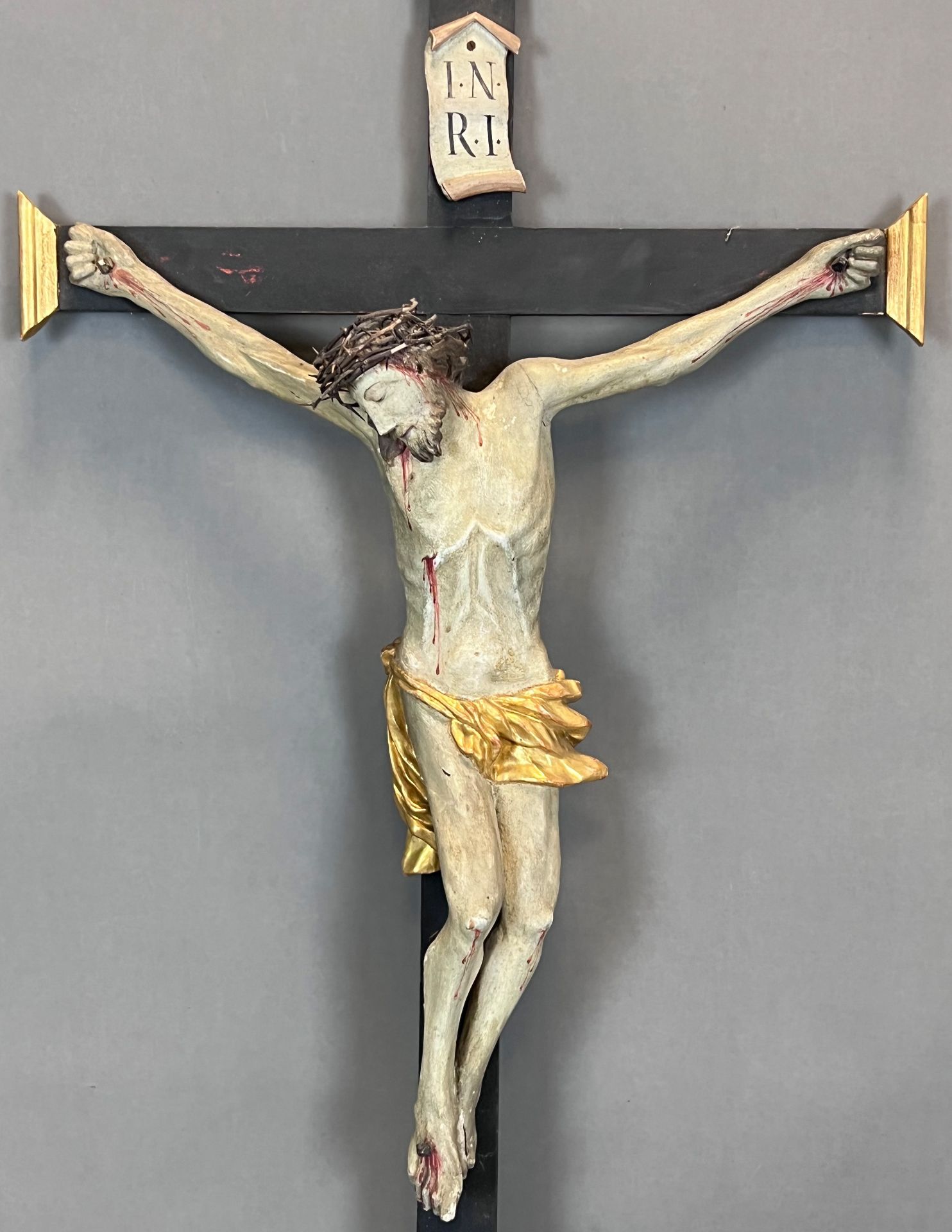 Jesus Christus am Kreuz. Um 1700. Niederrhein. - Bild 2 aus 10