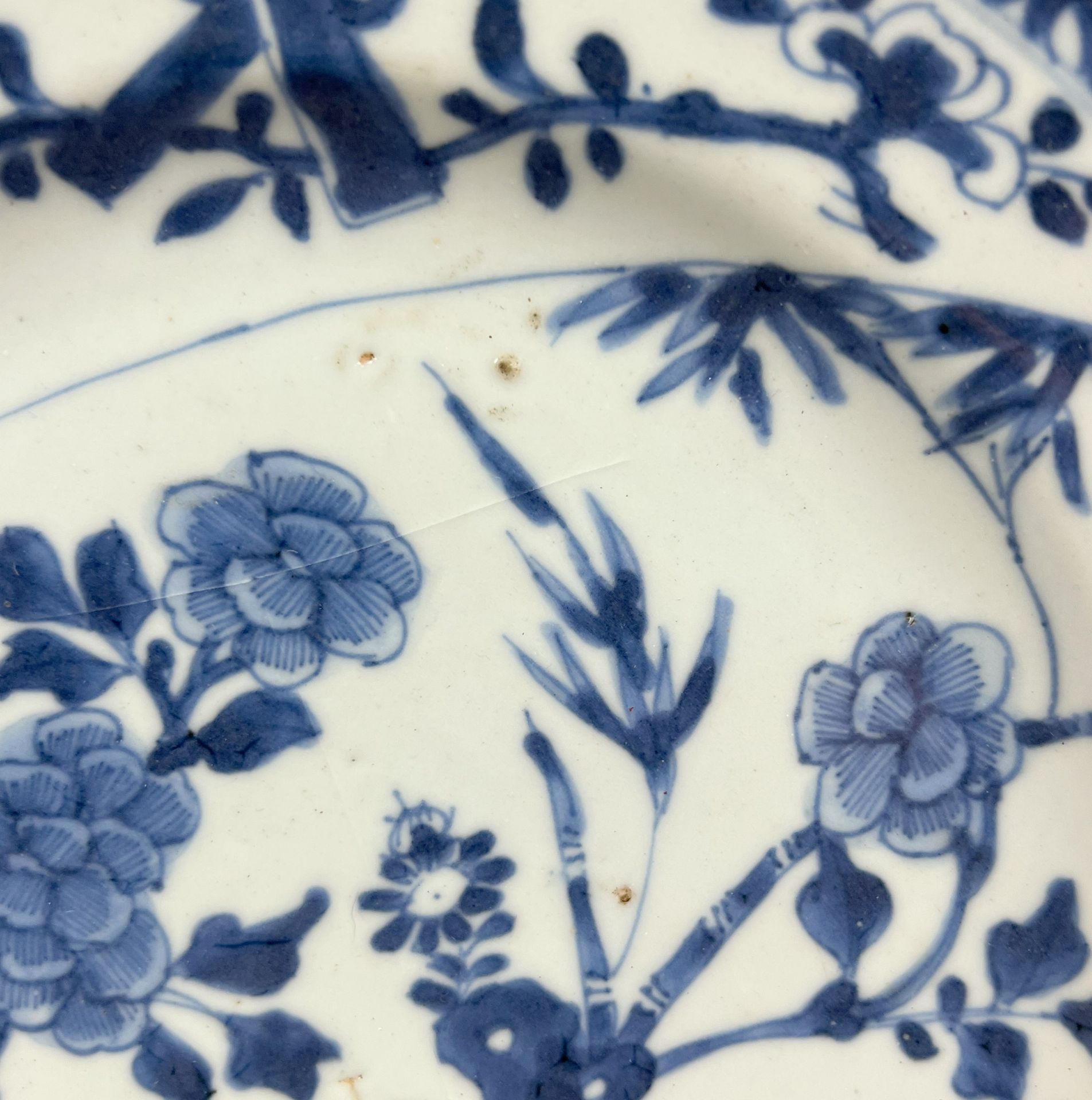 Three plates. China. Famille rose. 19th century. - Image 6 of 17