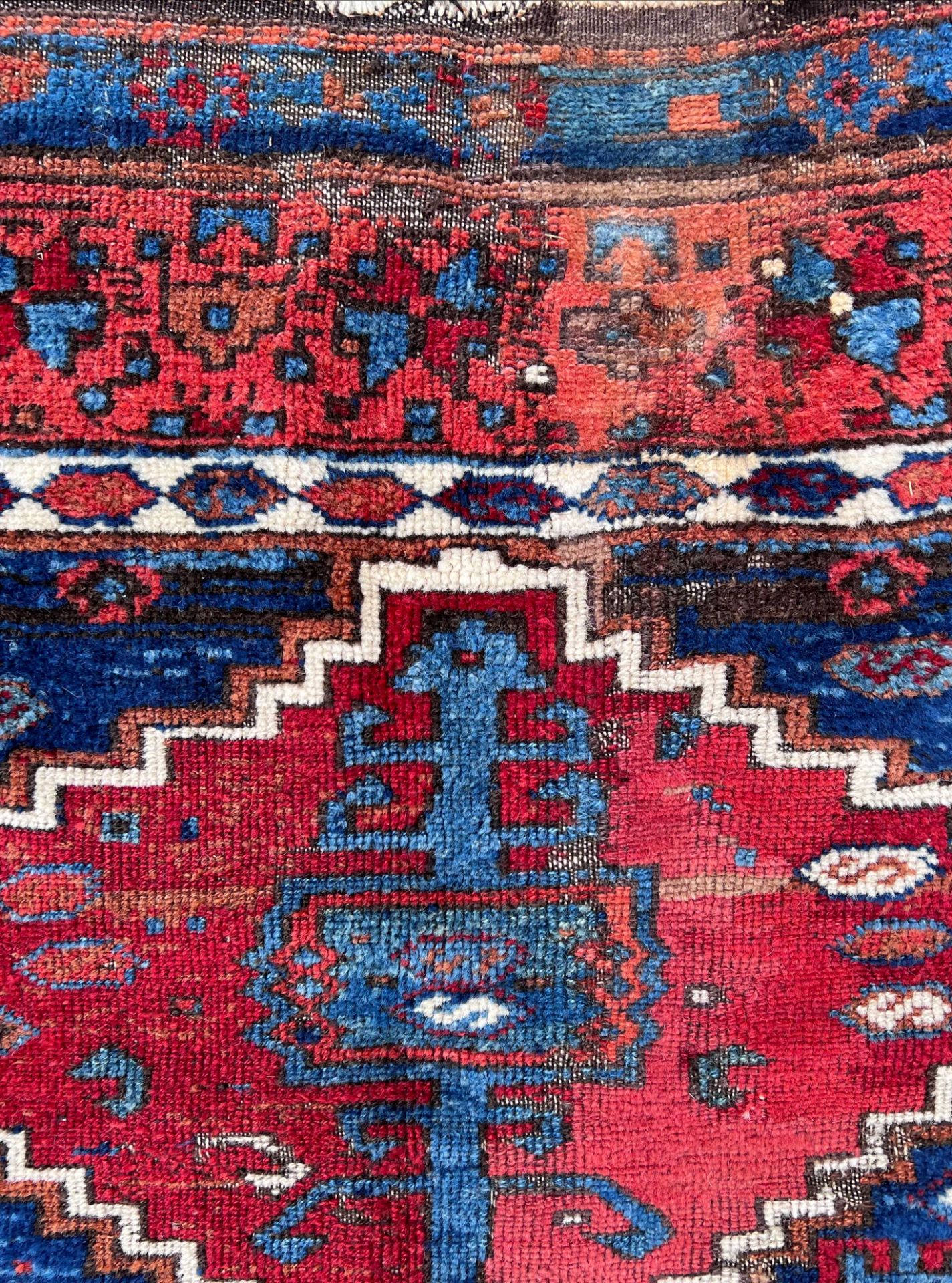 Yuruk Turkey. Oriental carpet. Over 100 years old. - Image 5 of 10