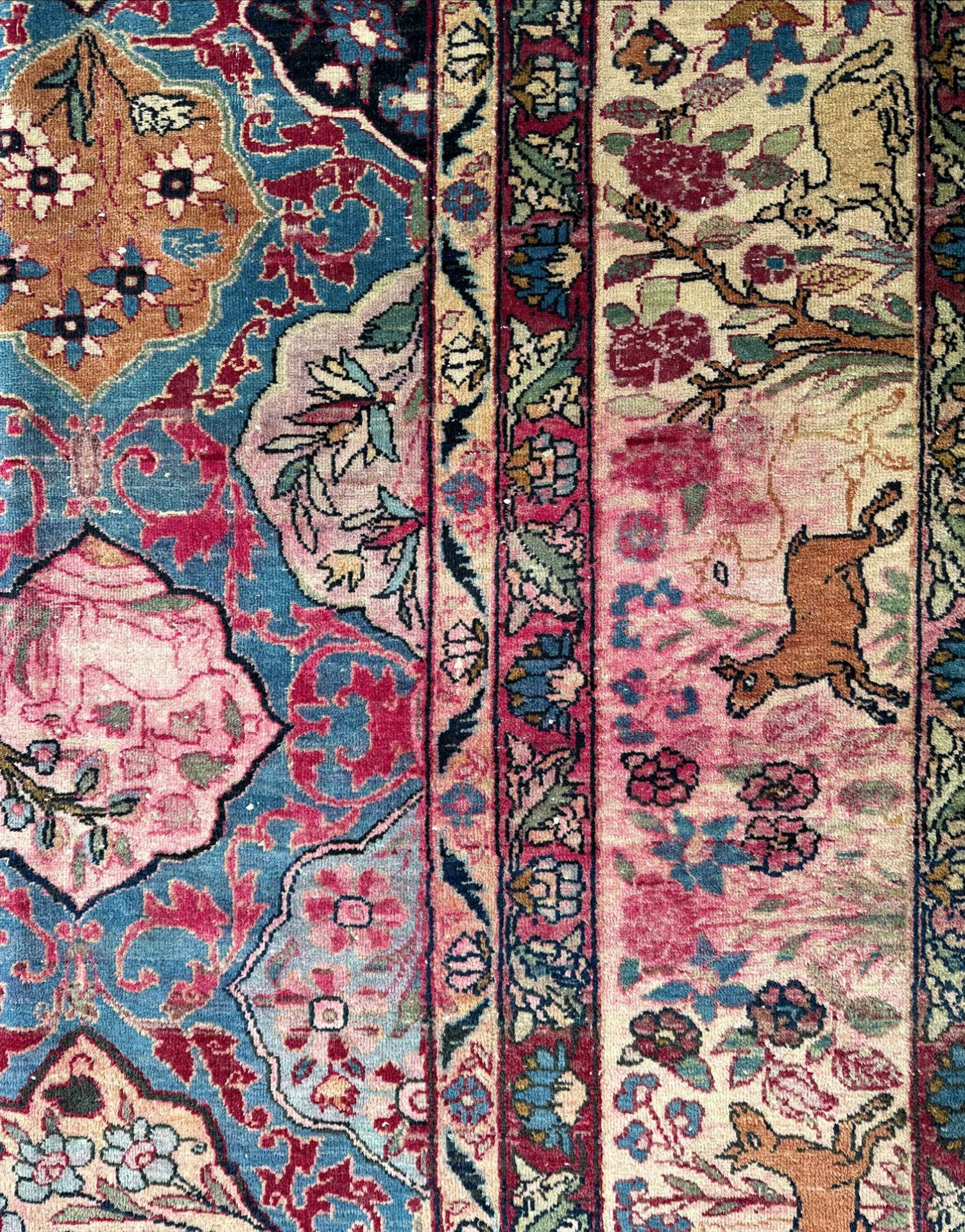 Kirman. Oriental carpet. Around 1900. - Image 6 of 10