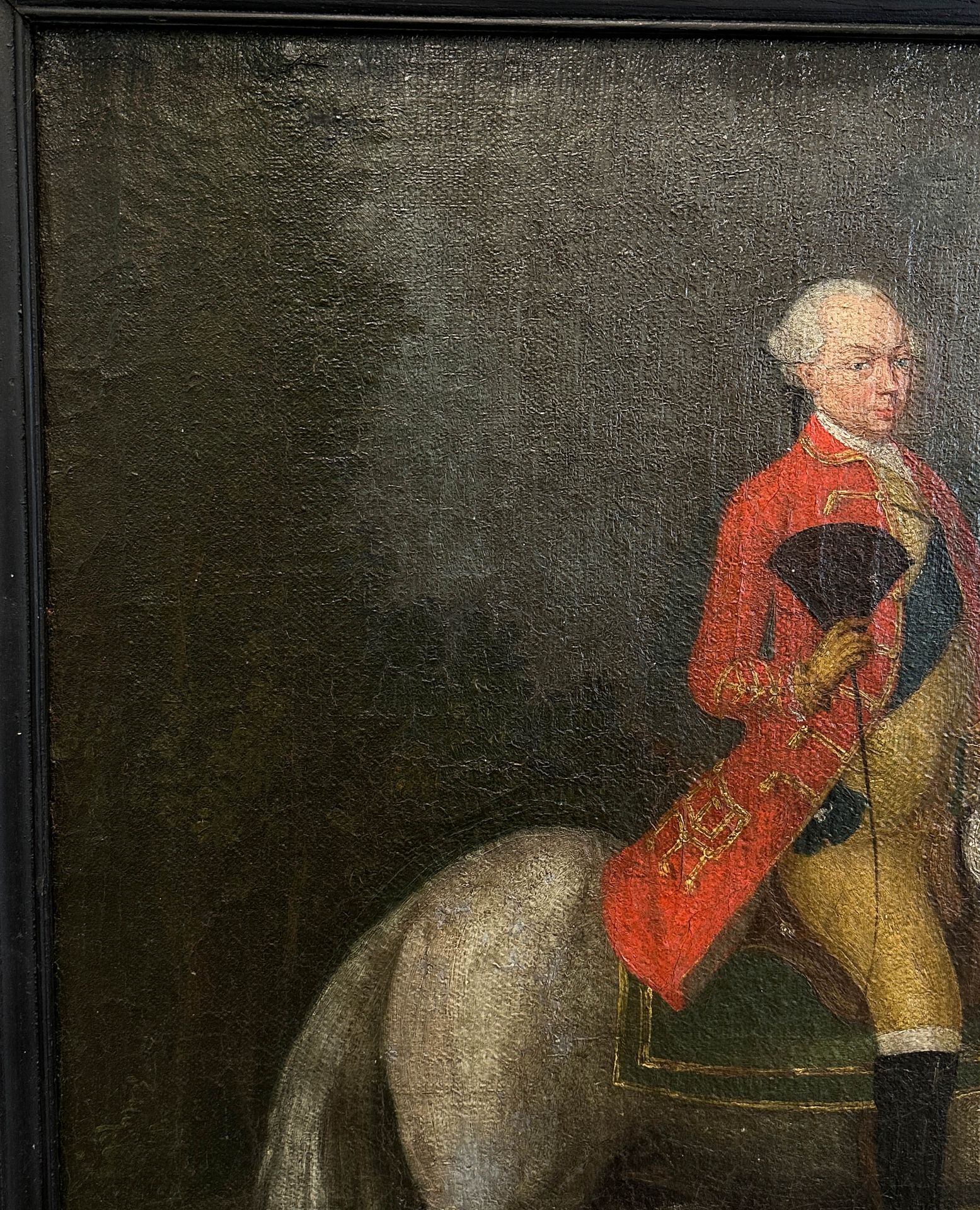 UNSIGNED (XVIII). Nobleman on horseback. 18th century. - Image 3 of 12