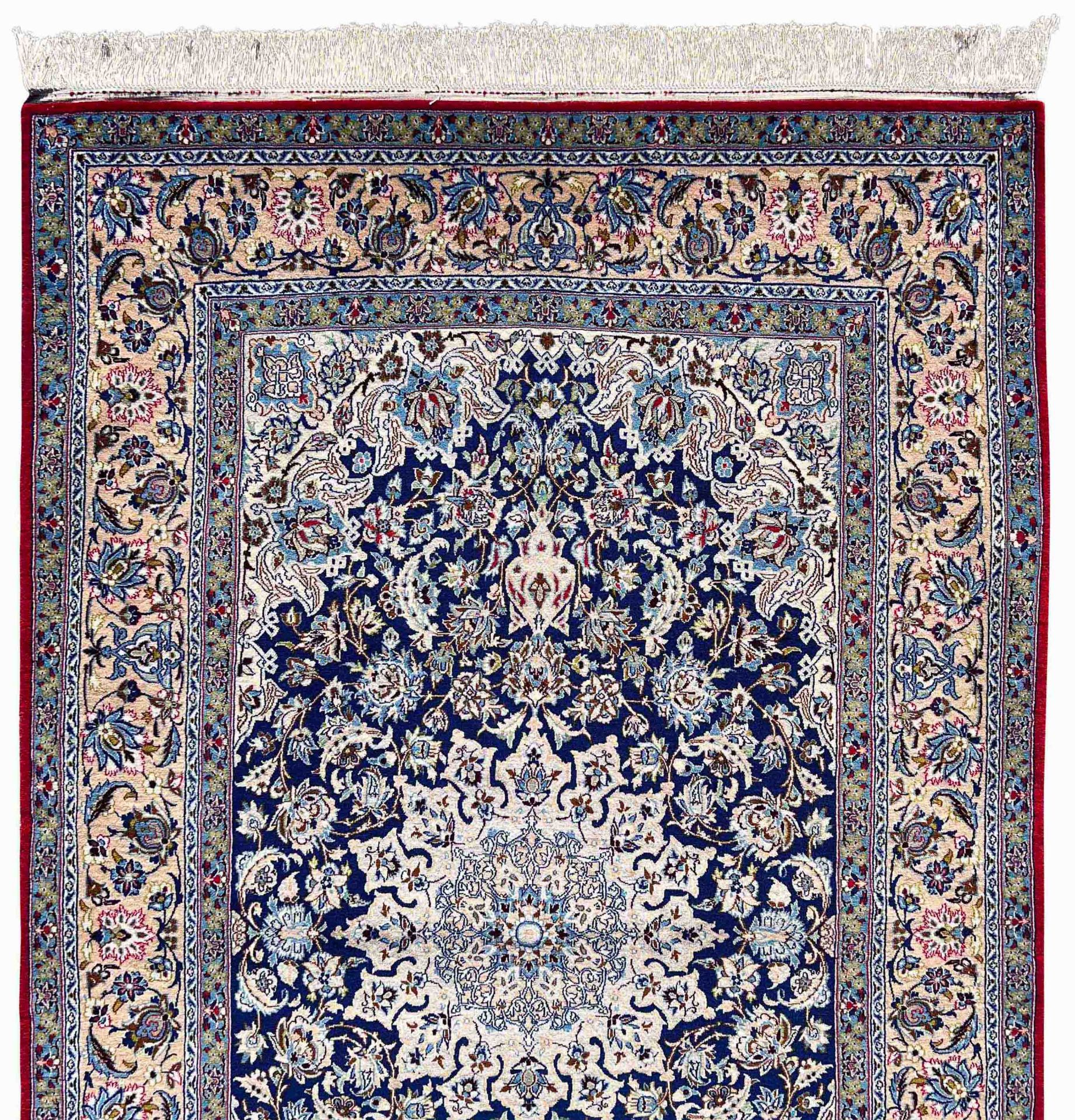 Isfahan. Oriental carpet. Signed. Circa 1960. - Image 2 of 8