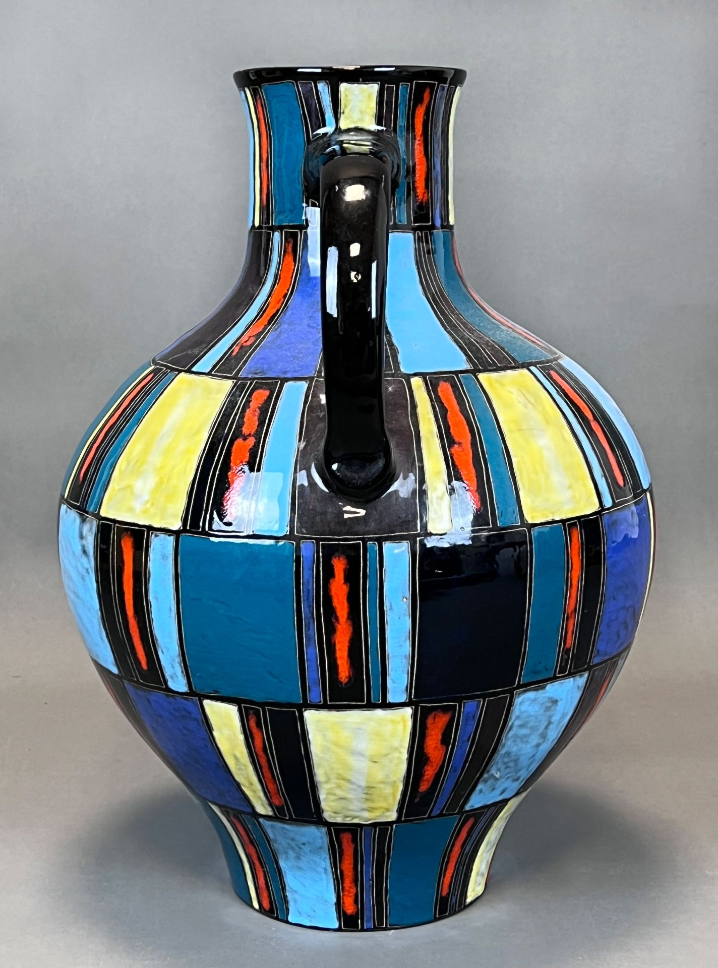 Luc KLOPFER (1924 - 1977). Vase jug. For Johann Lipp. 1960s. Vintage. - Image 3 of 10