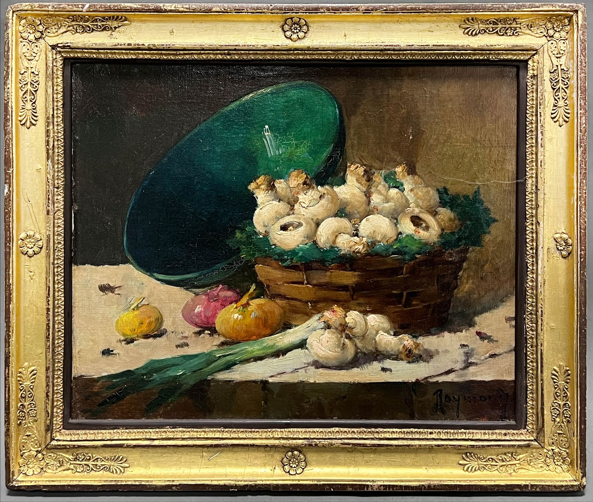 Casimir RAYMOND (1870 -1965). Still life with vegetables. - Image 2 of 9