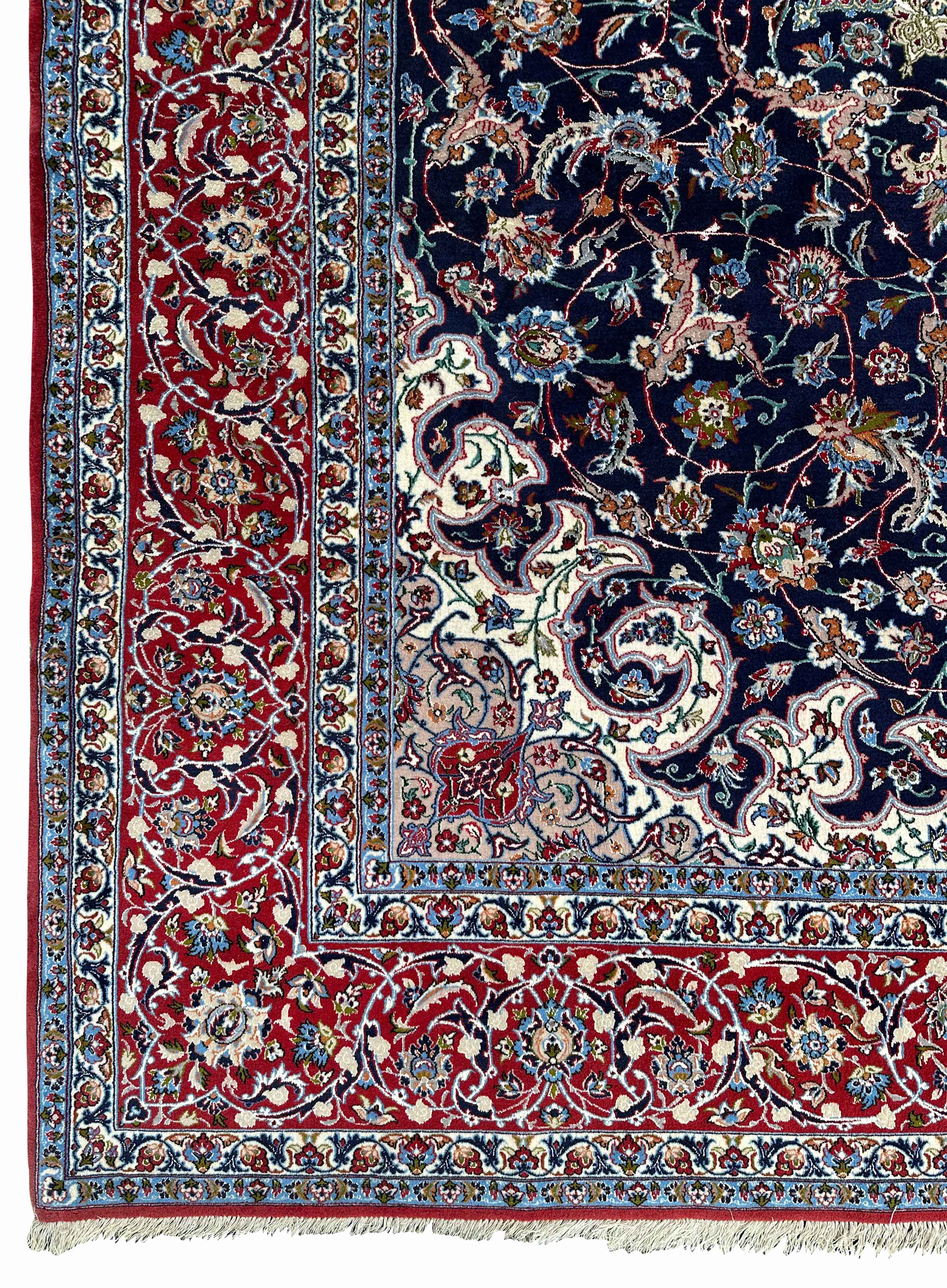 Isfahan. Oriental carpet. 20th century. - Image 2 of 13