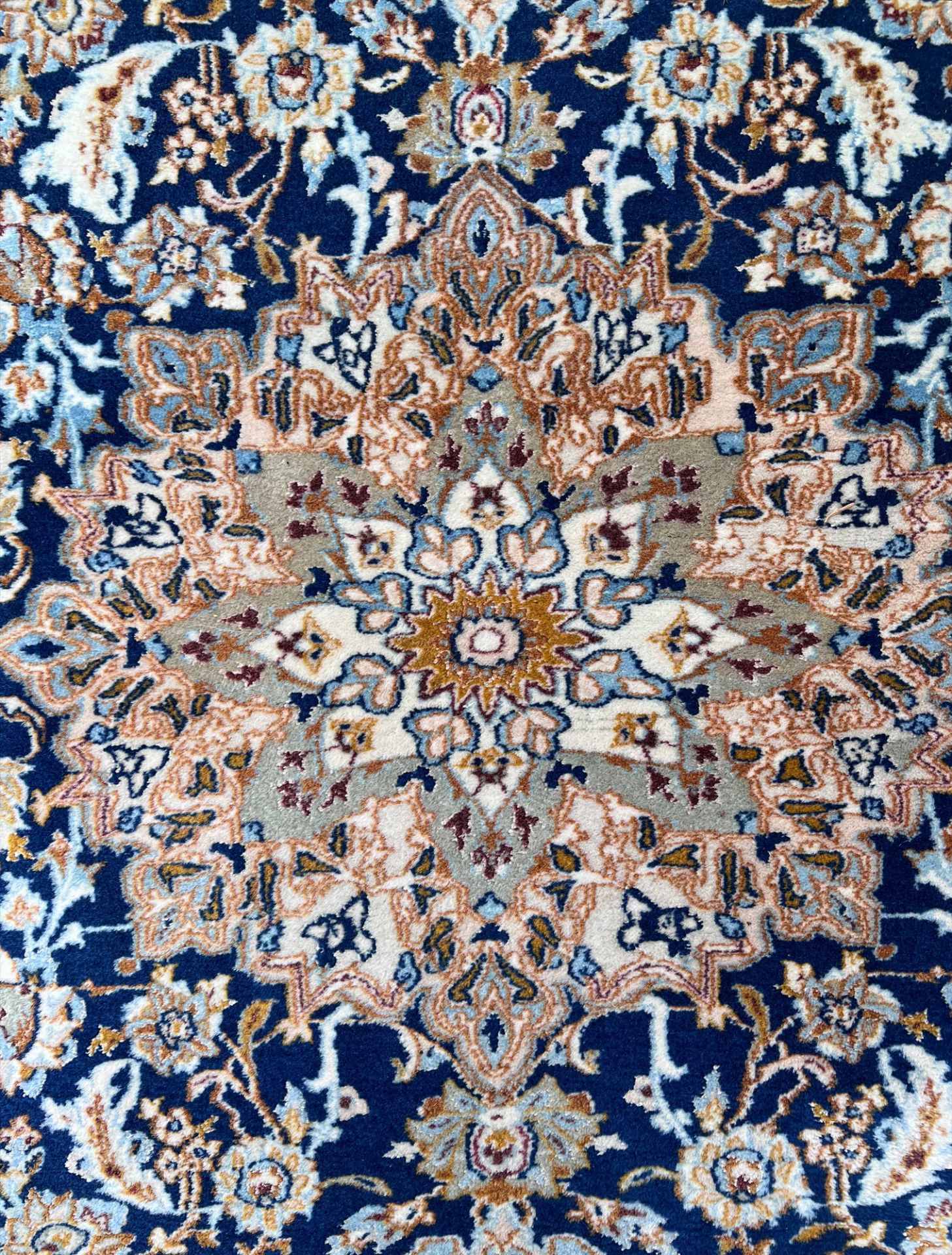 Isfahan. Oriental carpet. Circa 1980. - Image 6 of 9