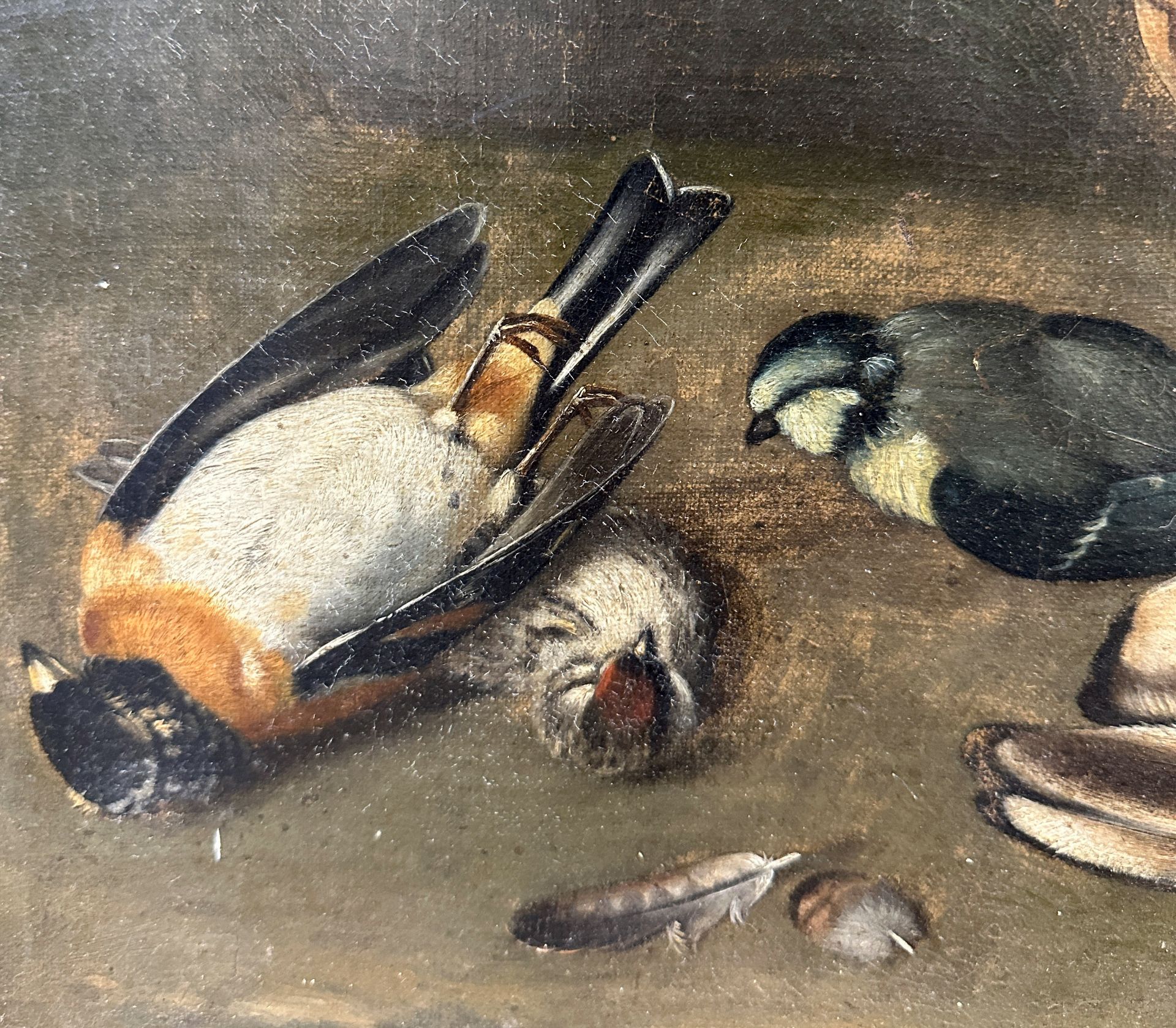 Jan WEENIX (1640/41 - 1719) in the manner of. Still life with dead hare and poultry. - Image 8 of 12
